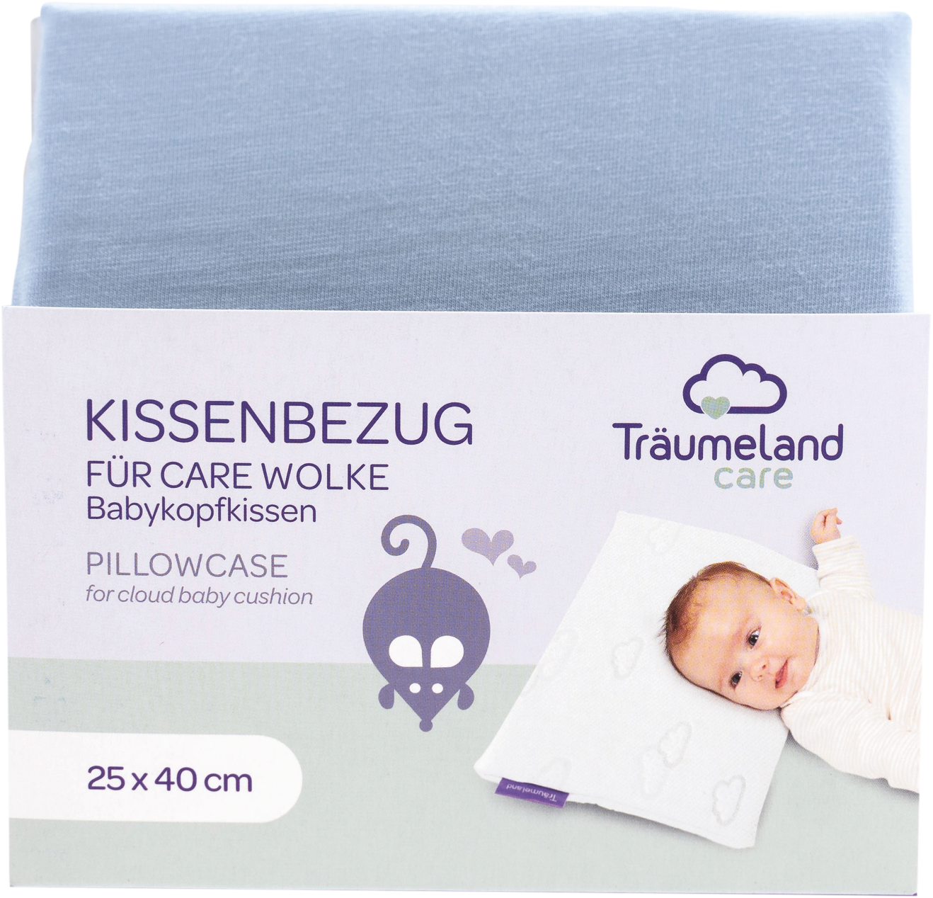 Träumeland Babykissen »Kissenbezug für WOLKE Babykopfkissen« günstig online kaufen