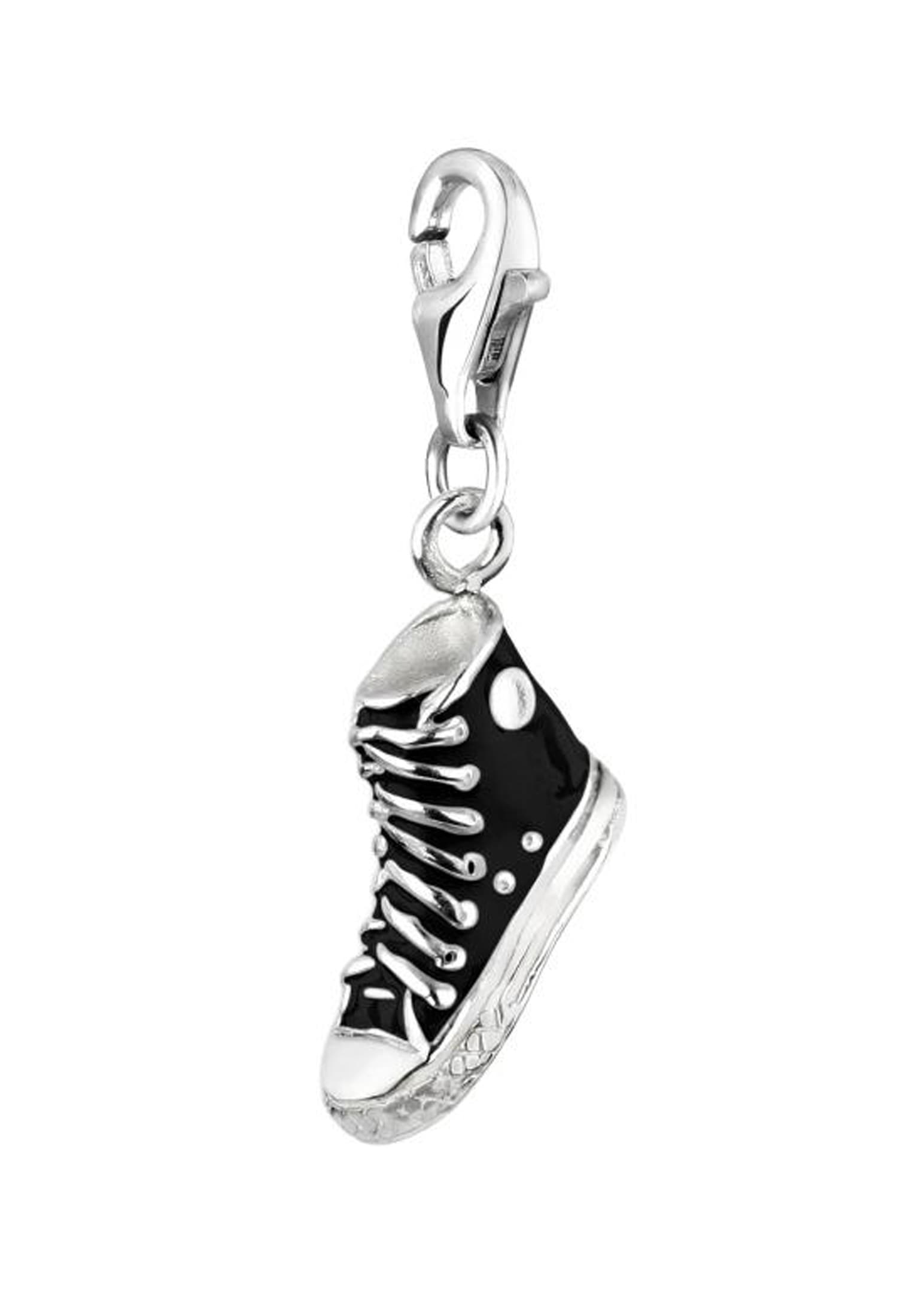 Nenalina Charm-Einhänger »Anhänger Turnschuh Sneaker Emaille 925 Silber«