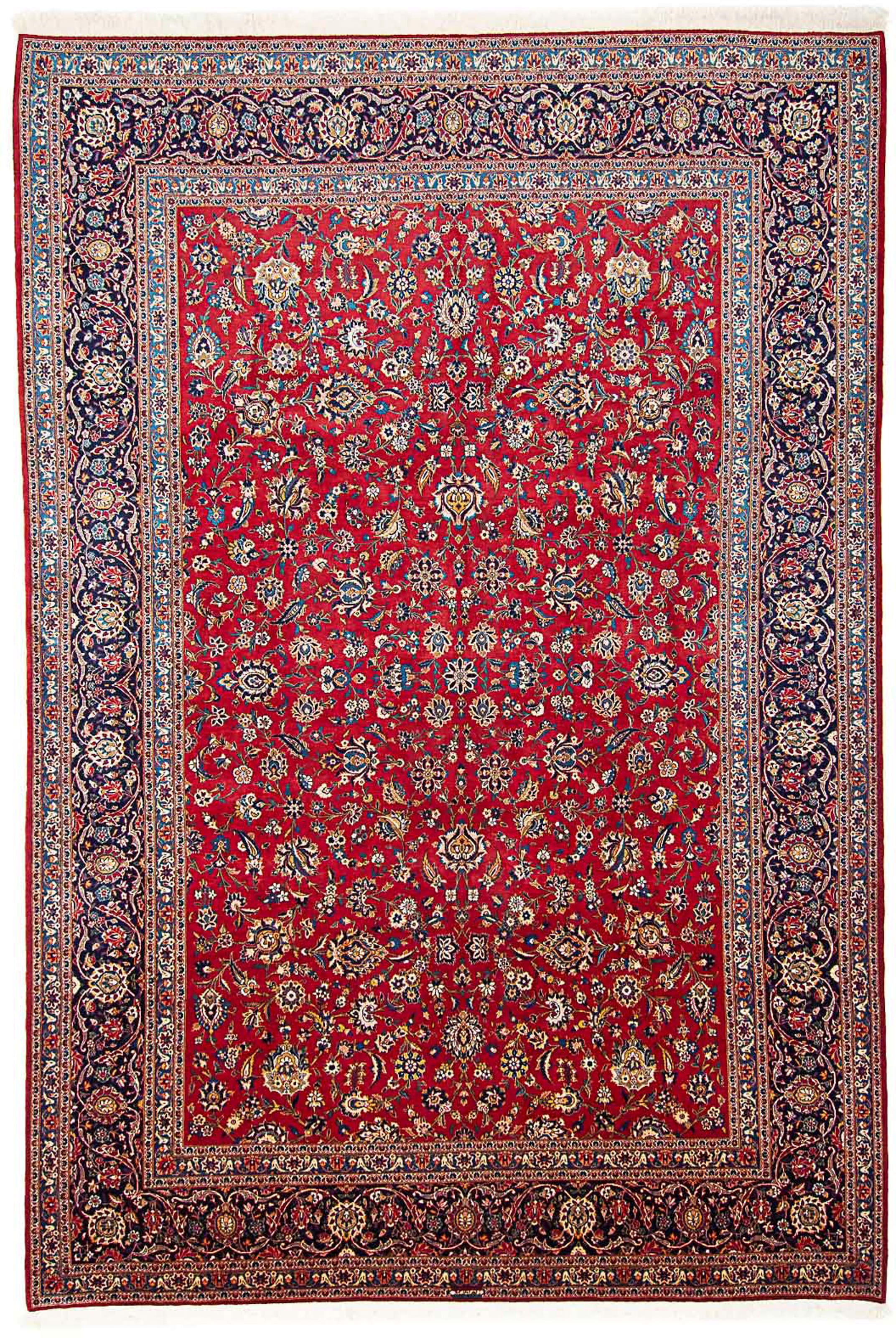 morgenland Orientteppich »Perser - Keshan - 432 x 325 cm - rot«, rechteckig günstig online kaufen