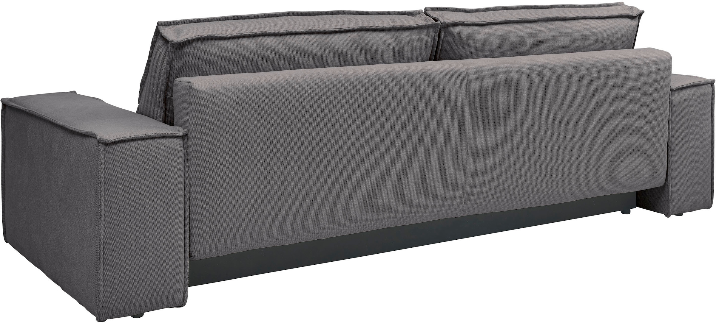 andas 3-Sitzer »FINNLEY Schlafsofa 257 cm, Schlaffunktion mit Bettkasten (200/136cm)«, in Aqua Clean-Bouclé, Struktur fein u. Cord