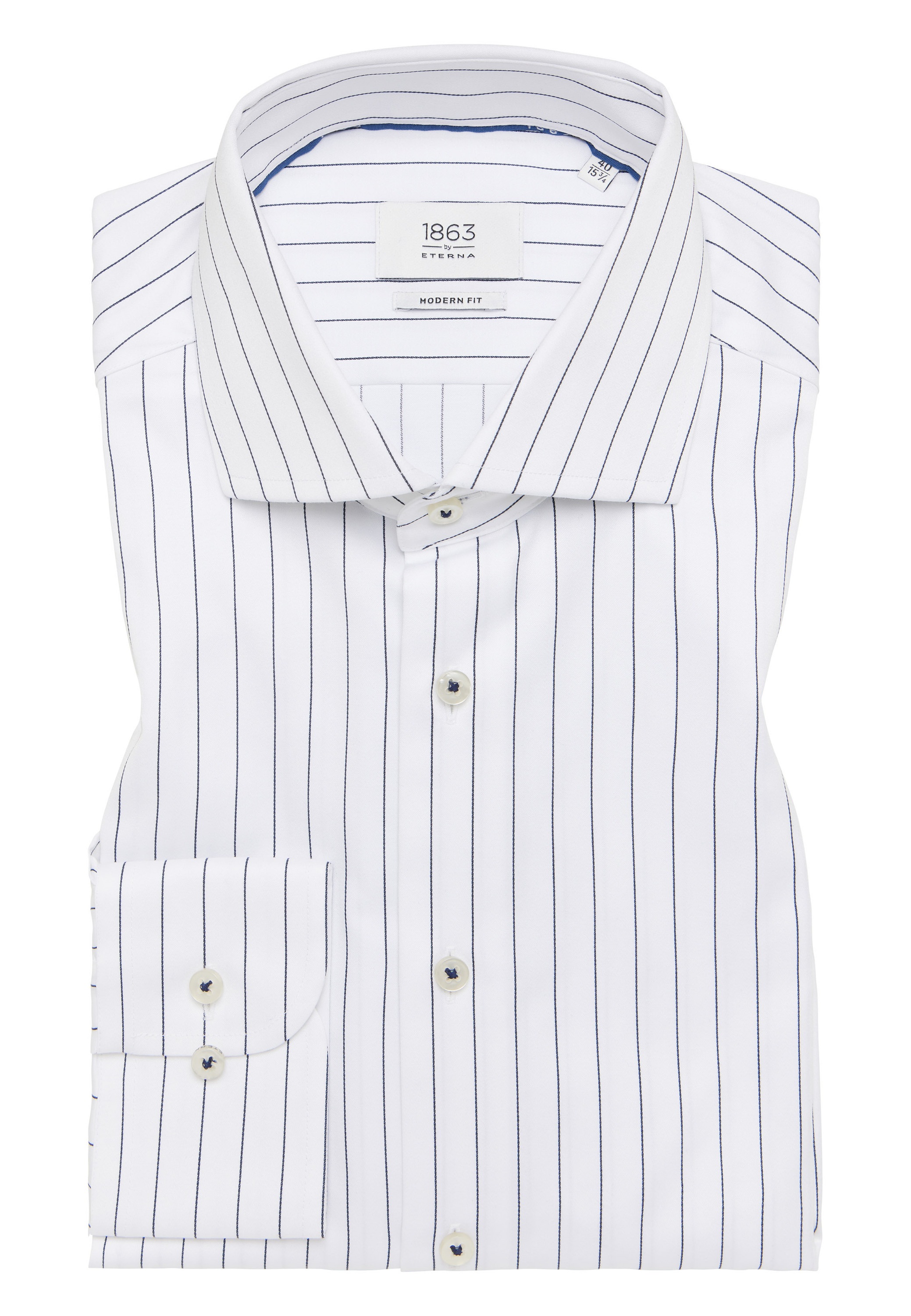 Eterna Langarmhemd »MODERN FIT«, NON IRON (bügelfrei)