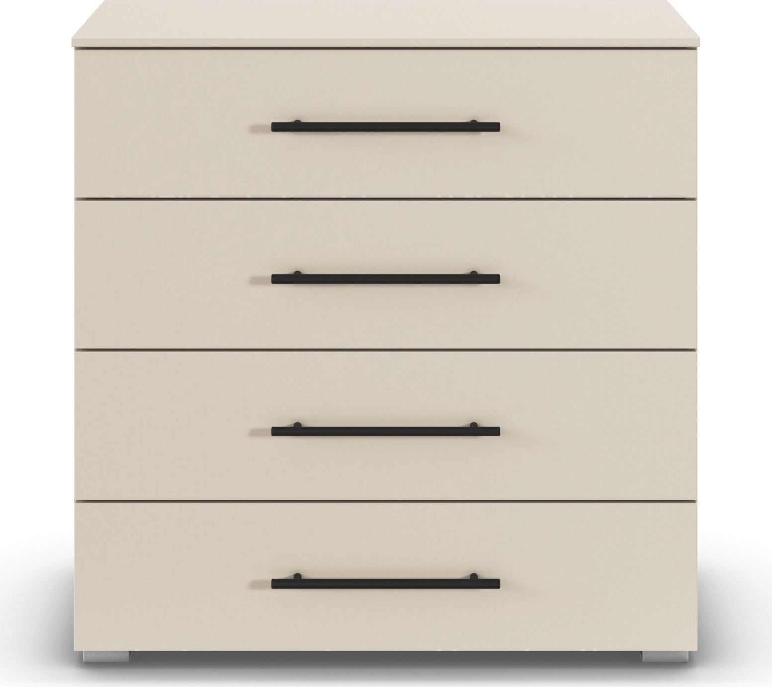 rauch Schubkastenkommode »Sideboard Schubladenkommode AVOLA mit Dekorfront«, (Breite 80 cm inkl. Soft-Close-Funktion), vier große und geräumige Schubladen mit viel Stauraum MADE IN GERMANY