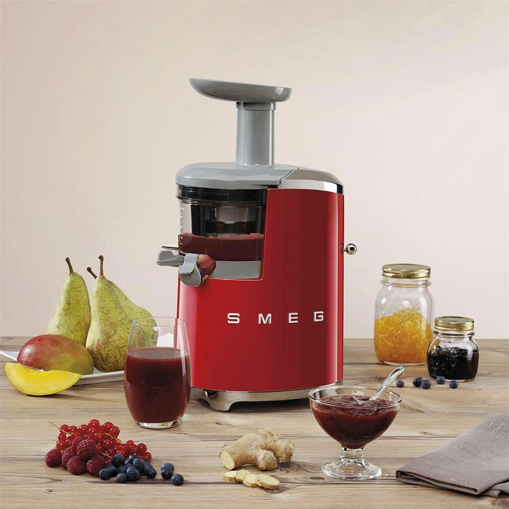 Smeg Entsafter »SJF01RDEU Rot«, 150 W