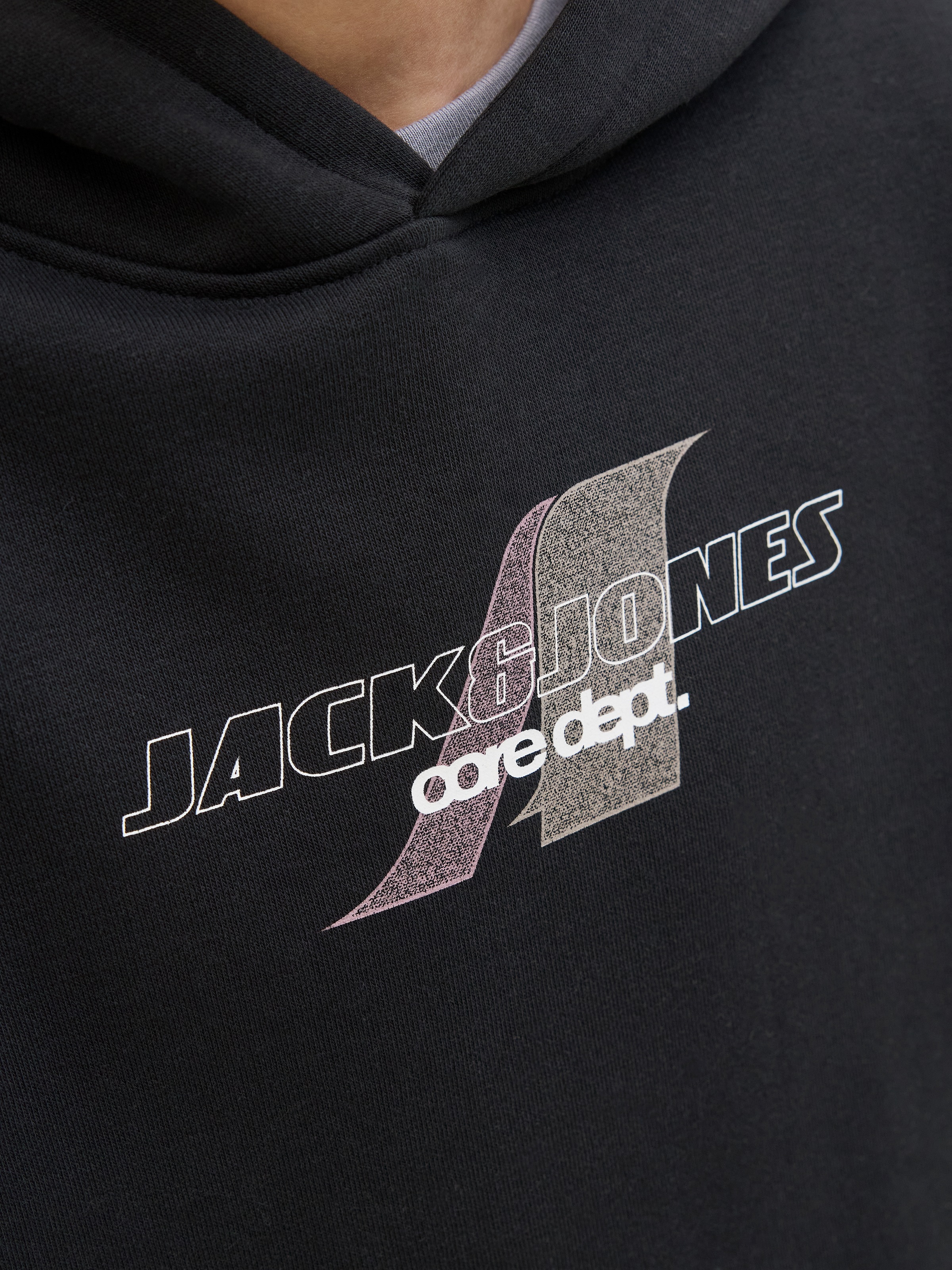Jack & Jones Junior Kapuzensweatshirt »JCOTIER FRONT PRINT SWEAT HOOD JNR«