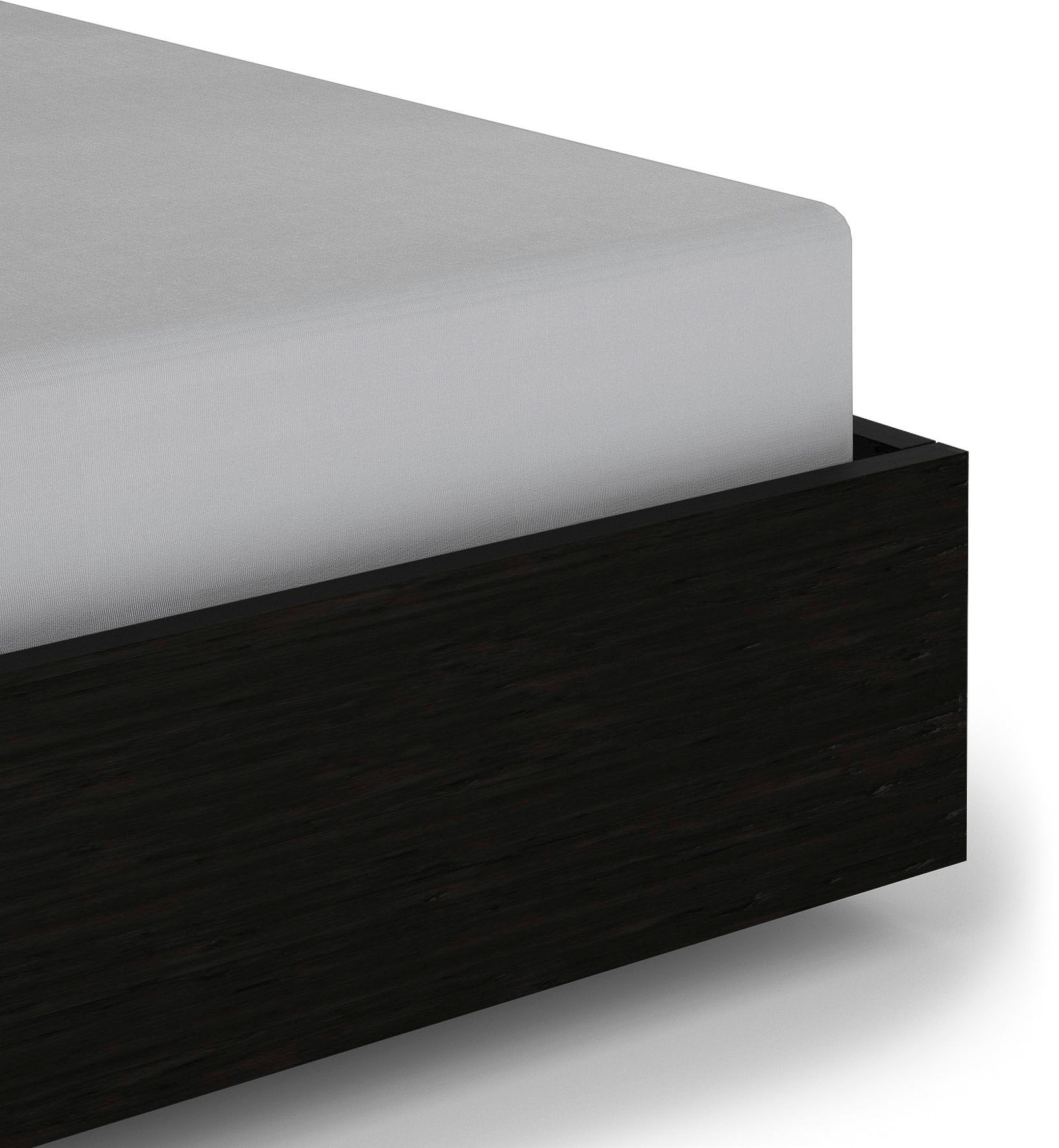 Heckett & Lane Spannbettlaken »Elementi« Laken Aus 100% Baumwolle, Hochwertiges Mako-Satin, Betttuch Ab 90x200