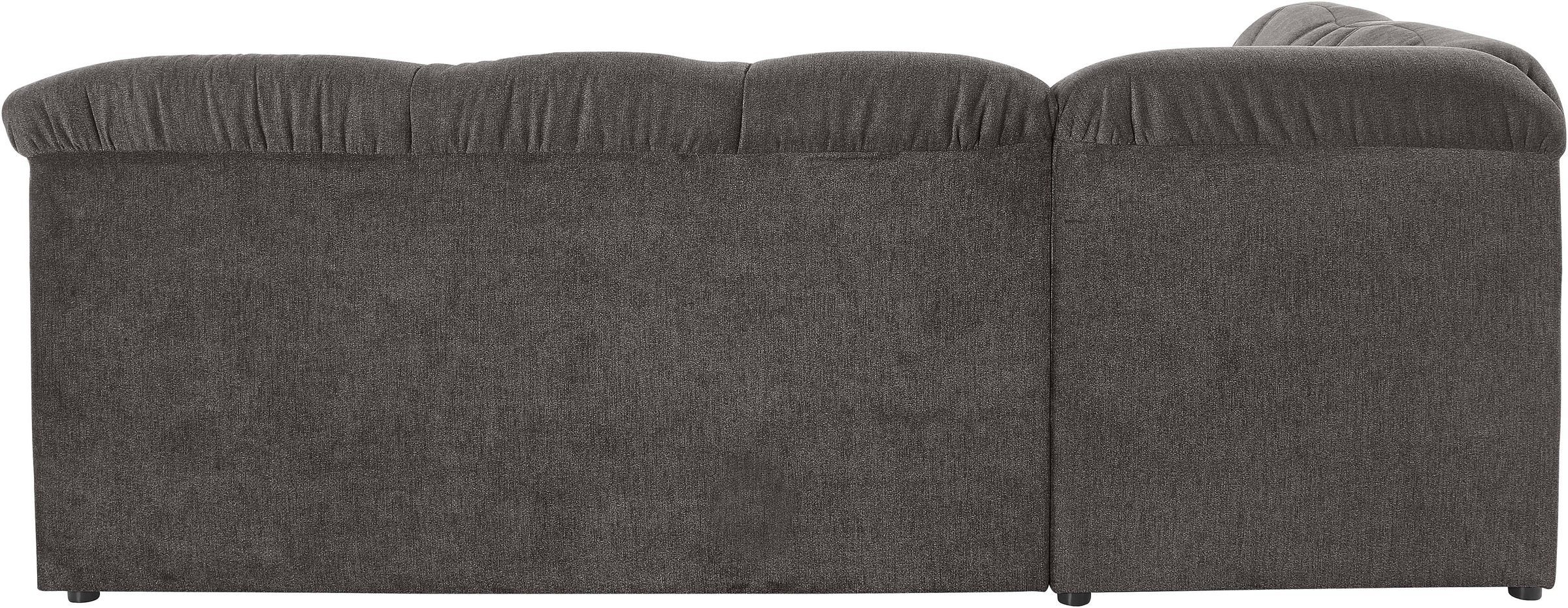 DOMO collection Ecksofa »Pegnitz, elegante Rückensteppung, zeitlose Formensprache, L-Form«, wahlweise mit Bettfunktion