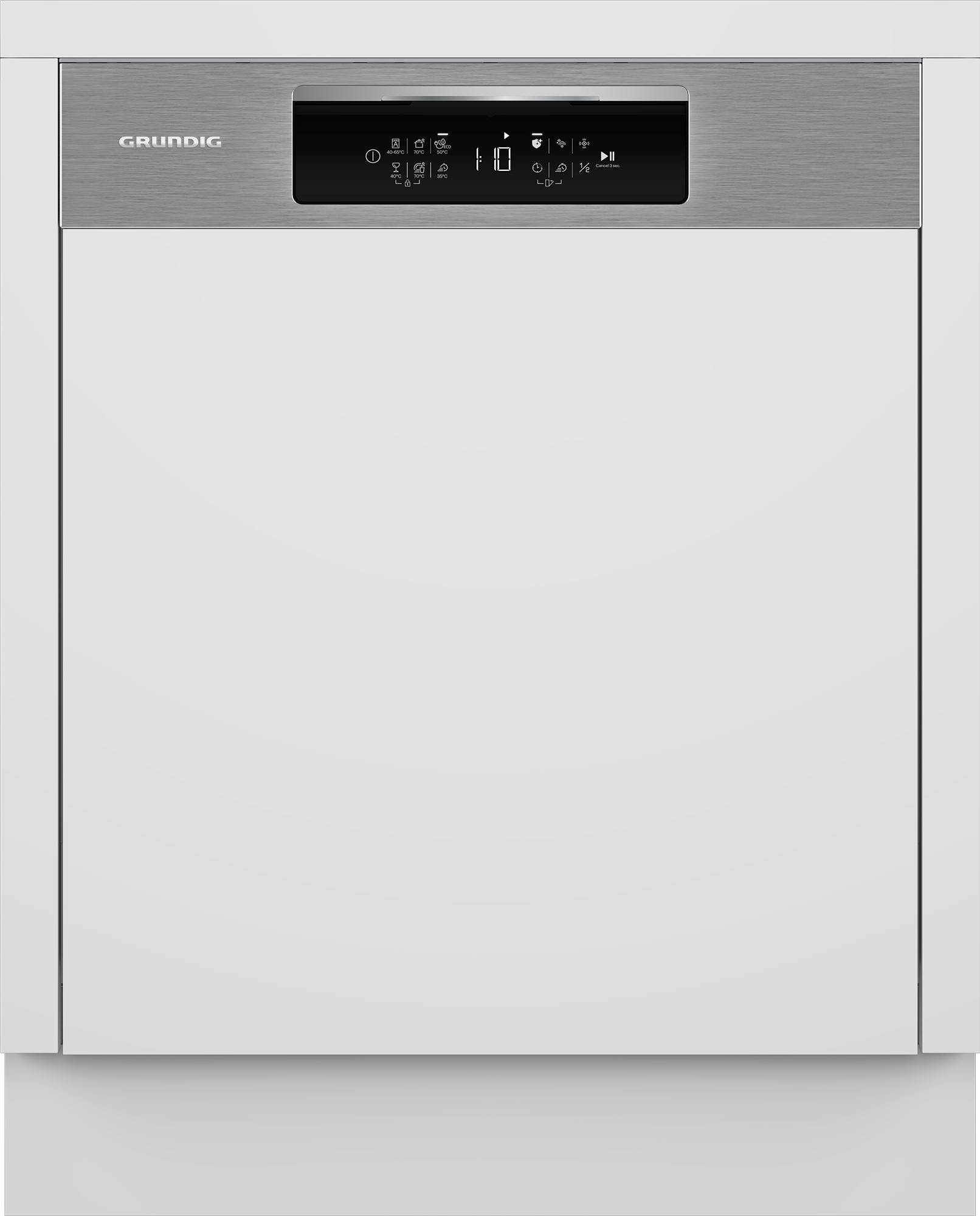 Grundig teilintegrierbarer Geschirrspüler »GNIP4420X 7628891677«, 15 Maßged günstig online kaufen