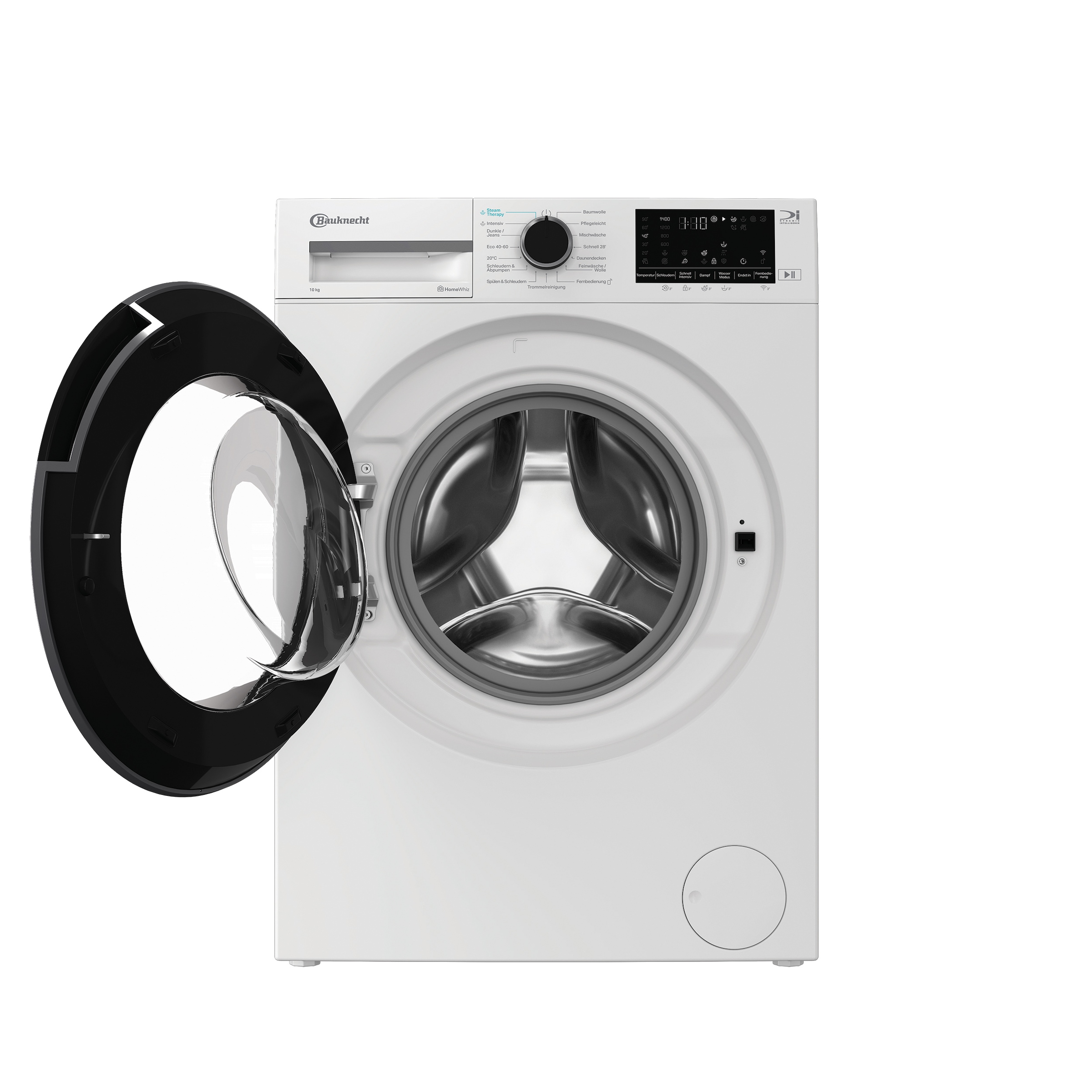 BAUKNECHT Waschmaschine »B W 10A30 BS« 10 kg 1400 U/min Adaptive Wash – Intelligente Anpassung für perfekte Waschergebnisse