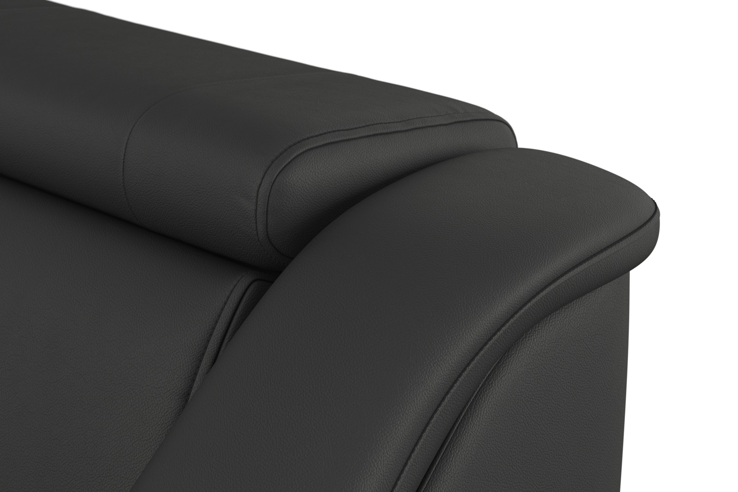 sit&more Ecksofa »Freetown L-Form«, inklusive Kopfteilverstellung und komfortablem Federkern