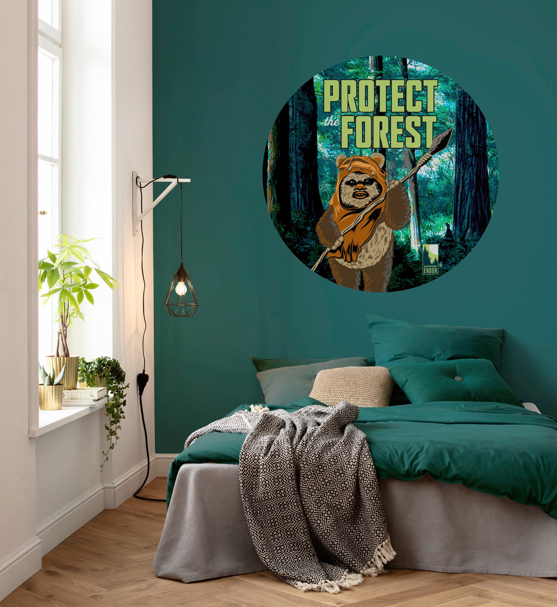 Komar Fototapete Star Wars Protect the Forest D: ca. 125 cm günstig online kaufen