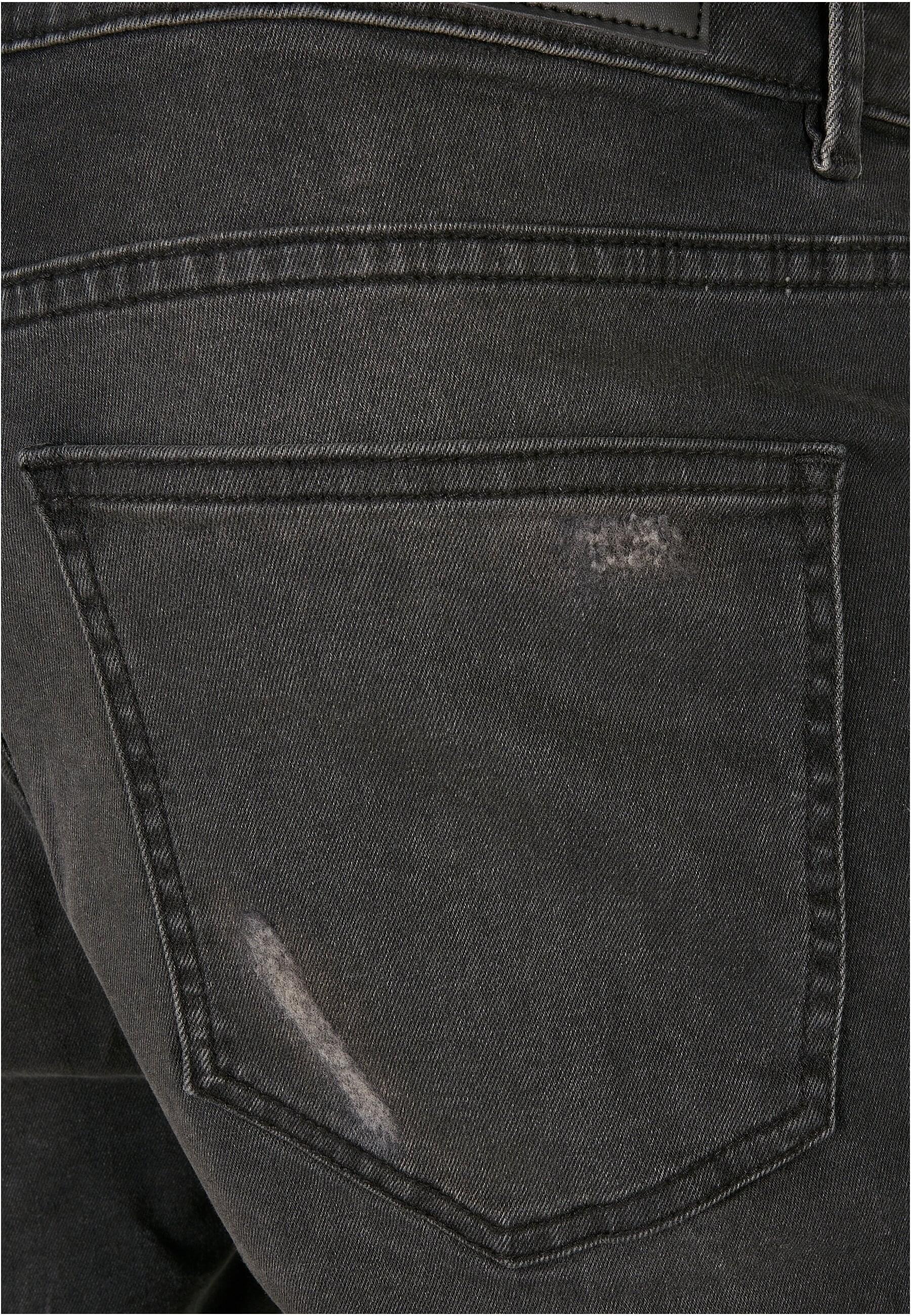 URBAN CLASSICS Bequeme Jeans »Urban Classics Herren Heavy Destroyed Slim Fit Jeans« 1 Stk.