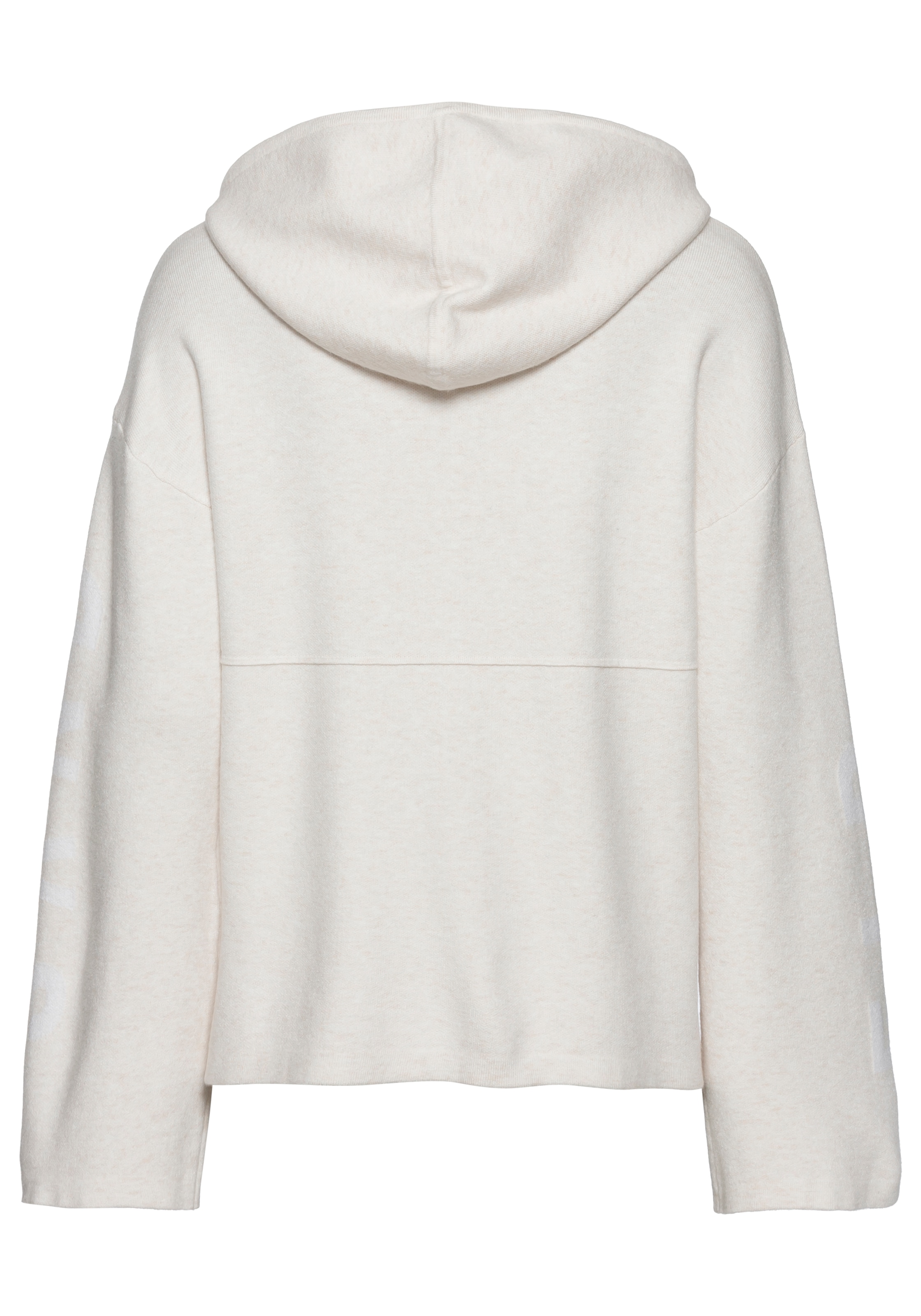 Elbsand Hoodie, Strickpullover mit eingestricktem Logo, Loungewear