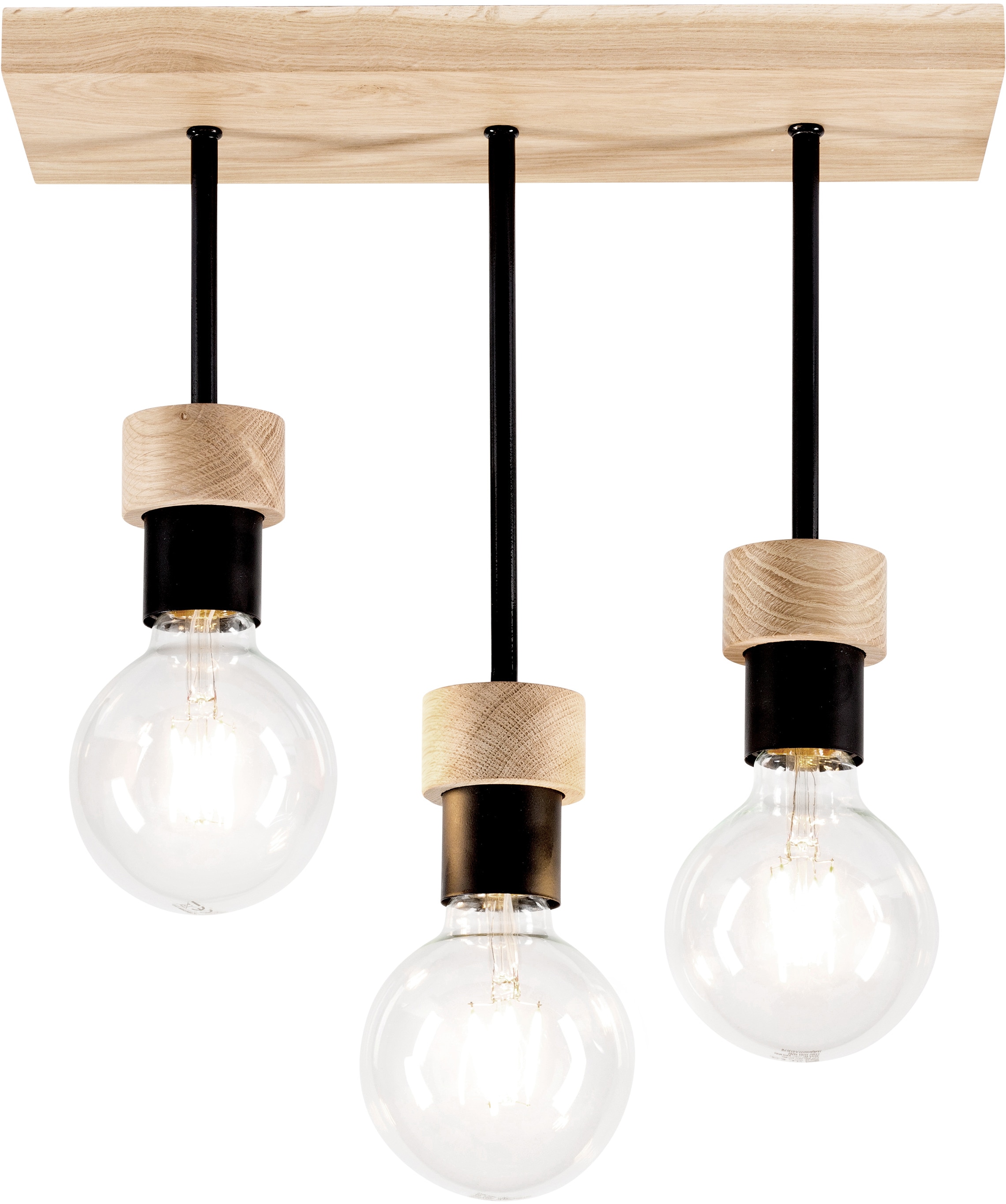 BRITOP LIGHTING Deckenleuchte »CHANDELLE«, 3 flammig, Leuchtmittel E27   Le günstig online kaufen