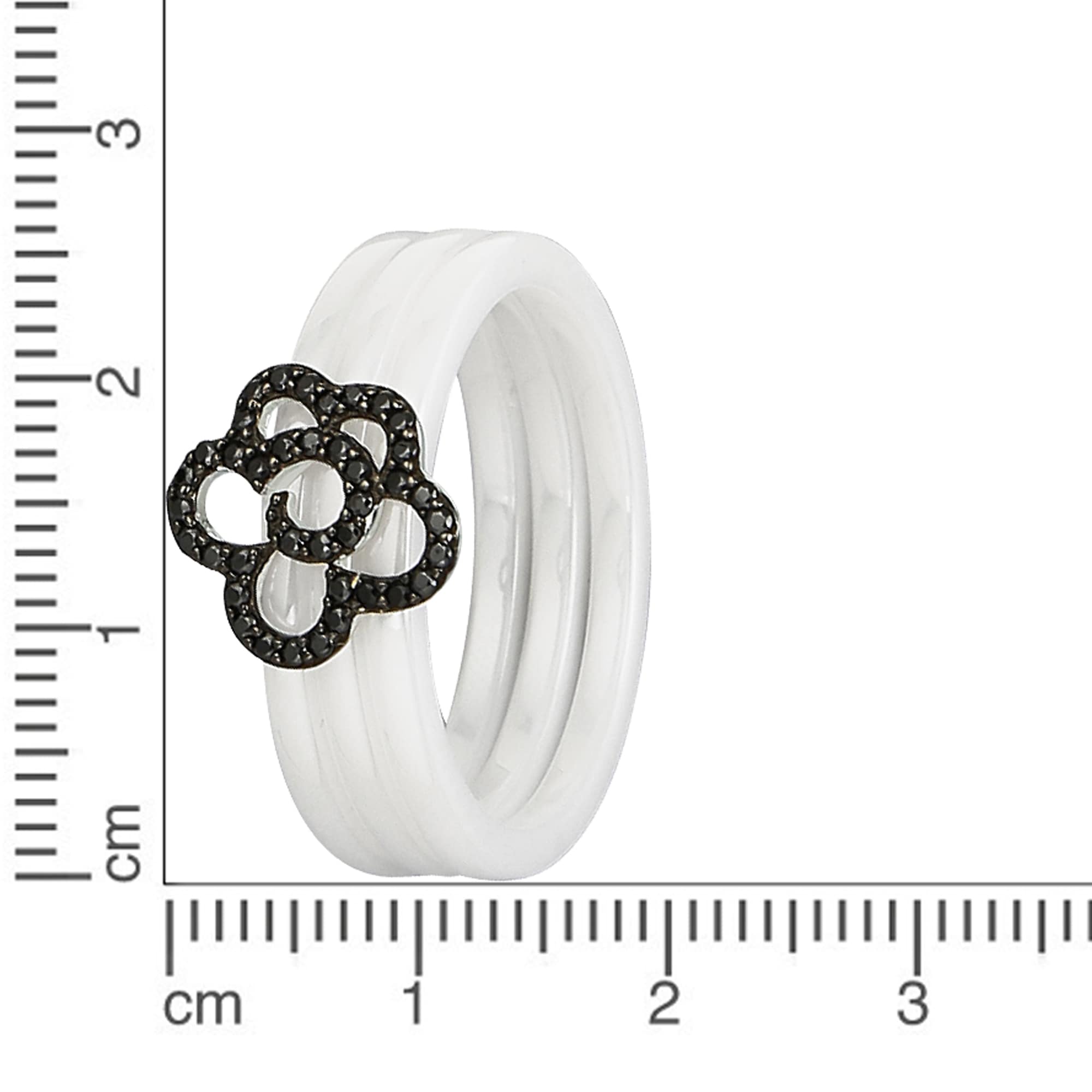 Jacques Lemans Fingerring »925/- Sterling Silber rhodiniert«