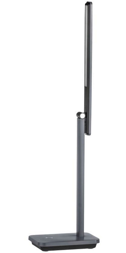 EGLO Tischleuchte »INIESTA LED Tischlampe, grau-schwarz, Touchsensor, dimmbar, USB«, 1 flammig, Leuchtmittel LED-Modul | LED fest integriert, Leselampe, Schreibtischlampe, 3-step CCT, Kopf verstellbar, 33x35x35cm