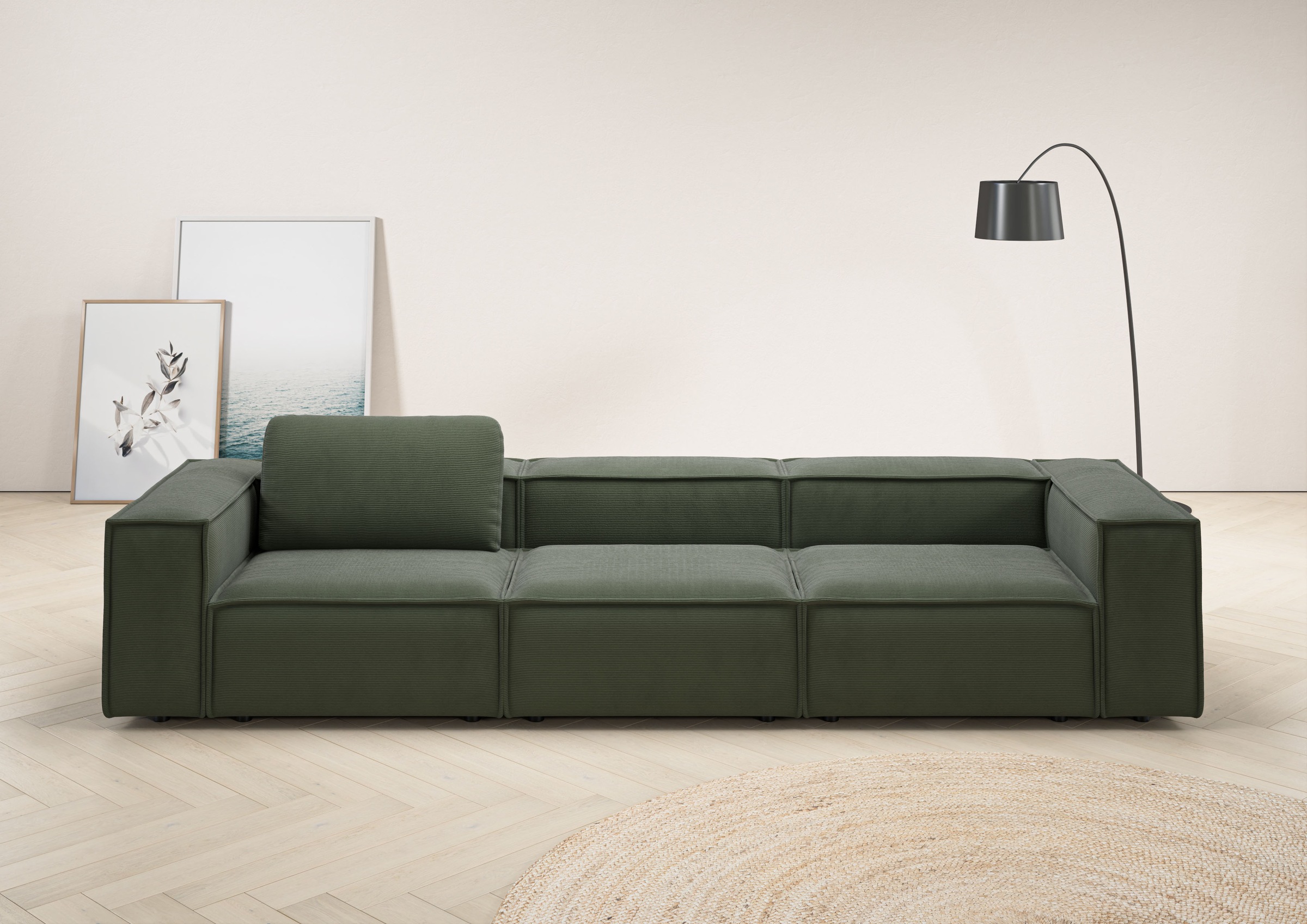 PLACES OF STYLE 3,5-Sitzer »Watertown, modernes Big-Sofa XXL, 336 cm Breite günstig online kaufen