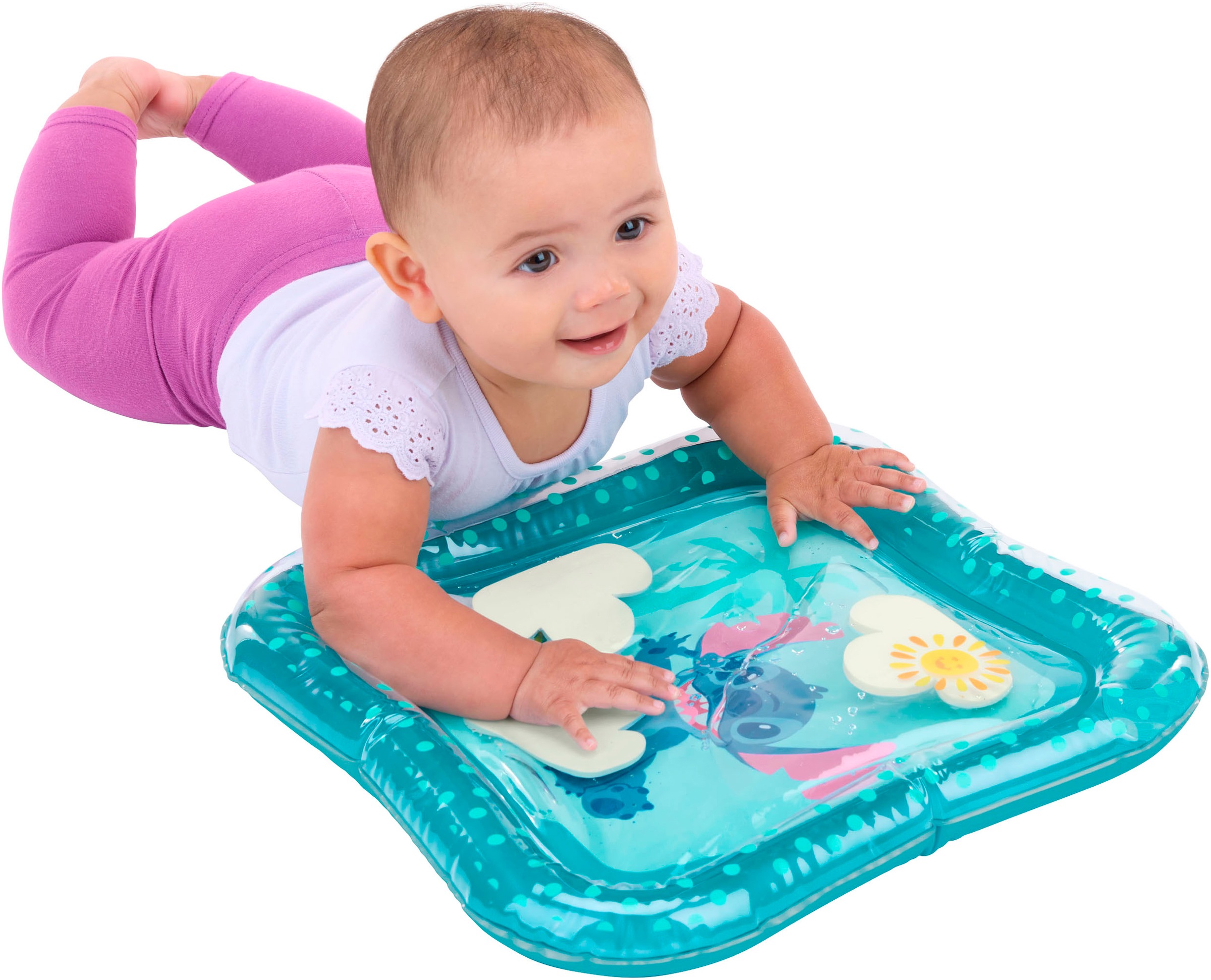 Bright Starts Spielmatte »Stitch Making Waves Tummy Time Water Mat«