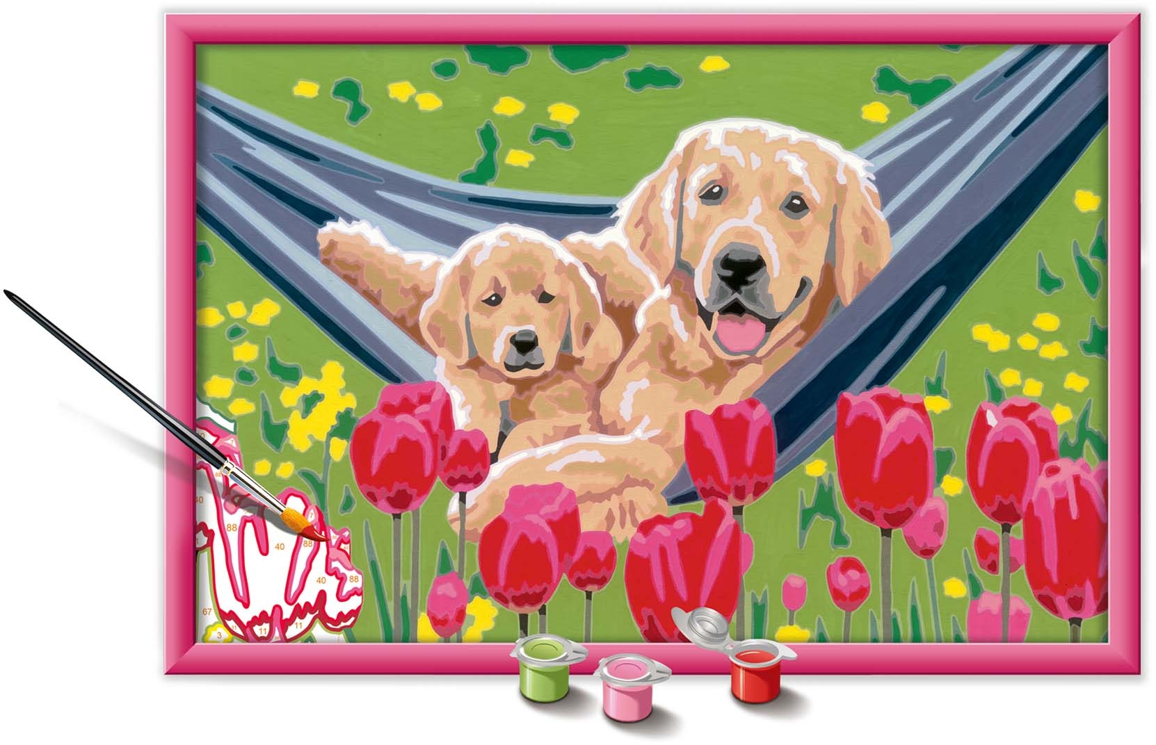 Ravensburger Malen nach Zahlen »Kuschelpause«, Made in Europe