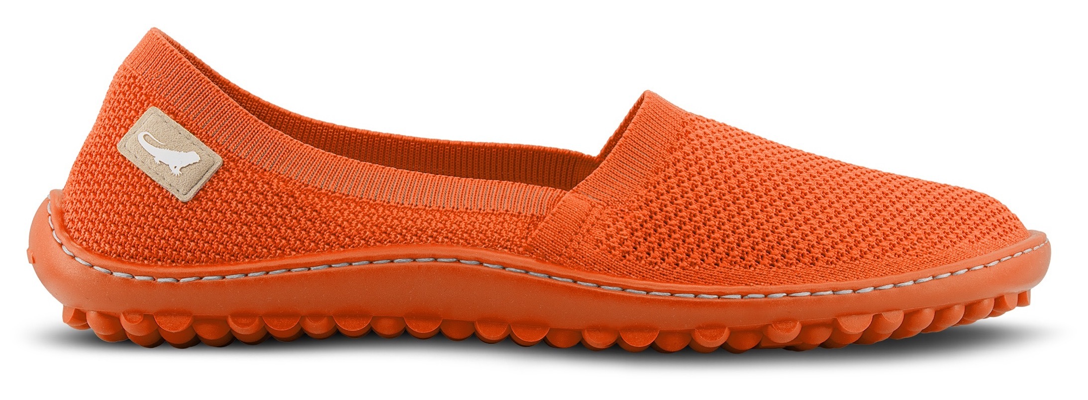 Leguano Barfußschuh »FLAIR«  Slipper, Schlupfschuh mit Logo-Aufnäher an der Ferse