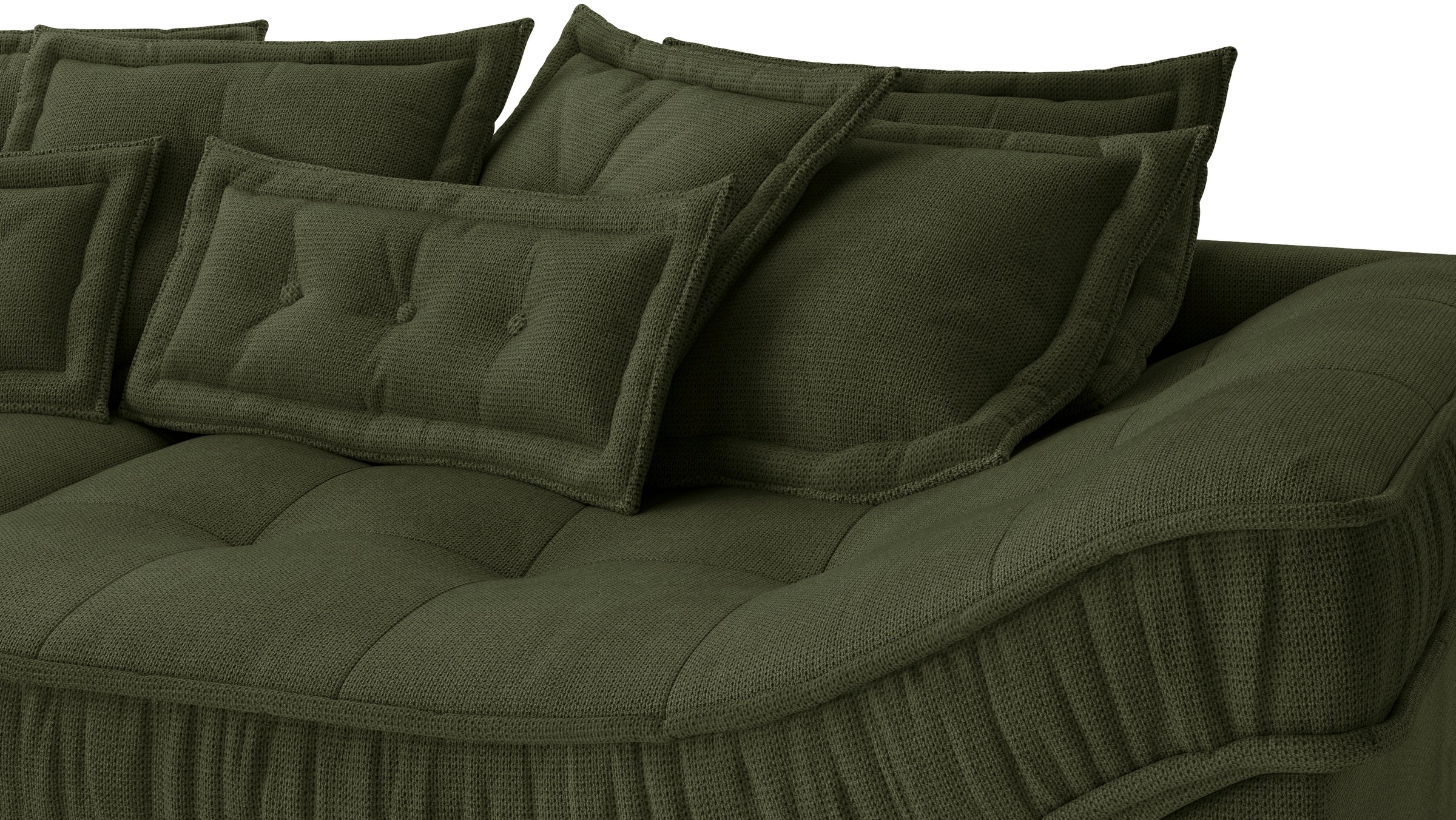 Mr. Couch Ecksofa »Diwan II DuraFlex L-Form«, DuraFlex-Kaltschaumpolsterung, bis 140 kg, 4 Bezugsqualitäten