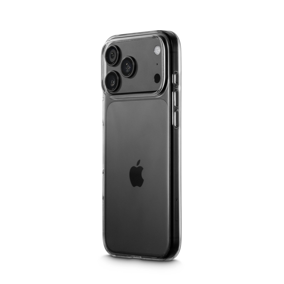 Hama Smartphone-Hülle »Handyhülle f. iPhone 17 Pro Max/18 Pro Max (kratzfest, ohne Vergilben)« Smartphones Anti-Vergilbung, Kratzschutz, Anti-Rutsch-Oberfläche, Ultra-Slim