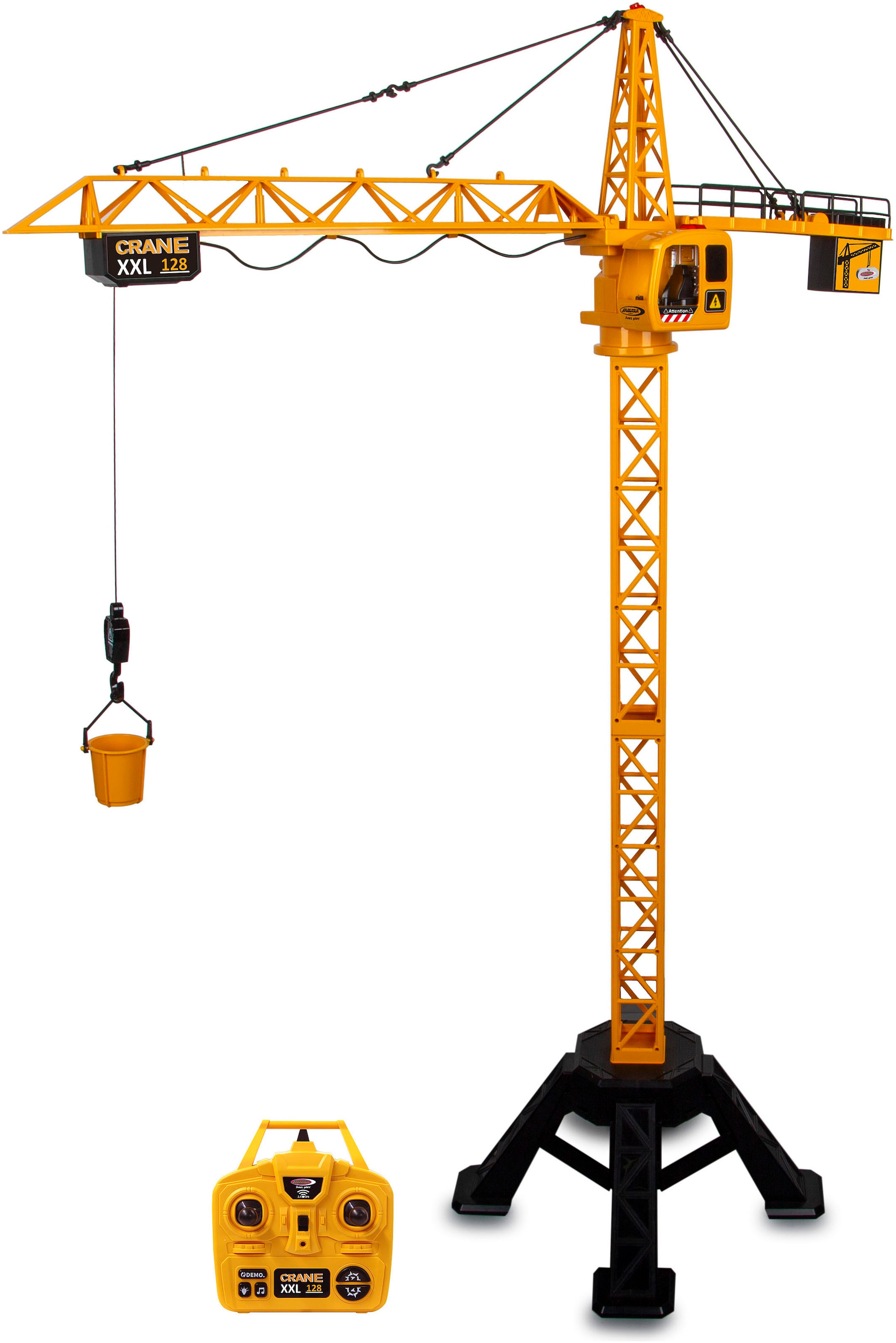 Jamara RC-Kran »Turmdrehkran Crane XXL 128 2,4GHz«, mit LED Licht