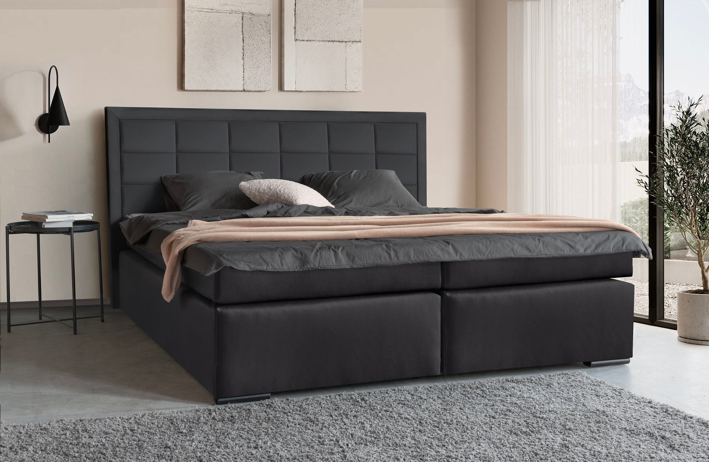 COLLECTION AB Boxspringbett »30 Jahre Jubiläums-Modell Athena«, in H2,H3 & günstig online kaufen
