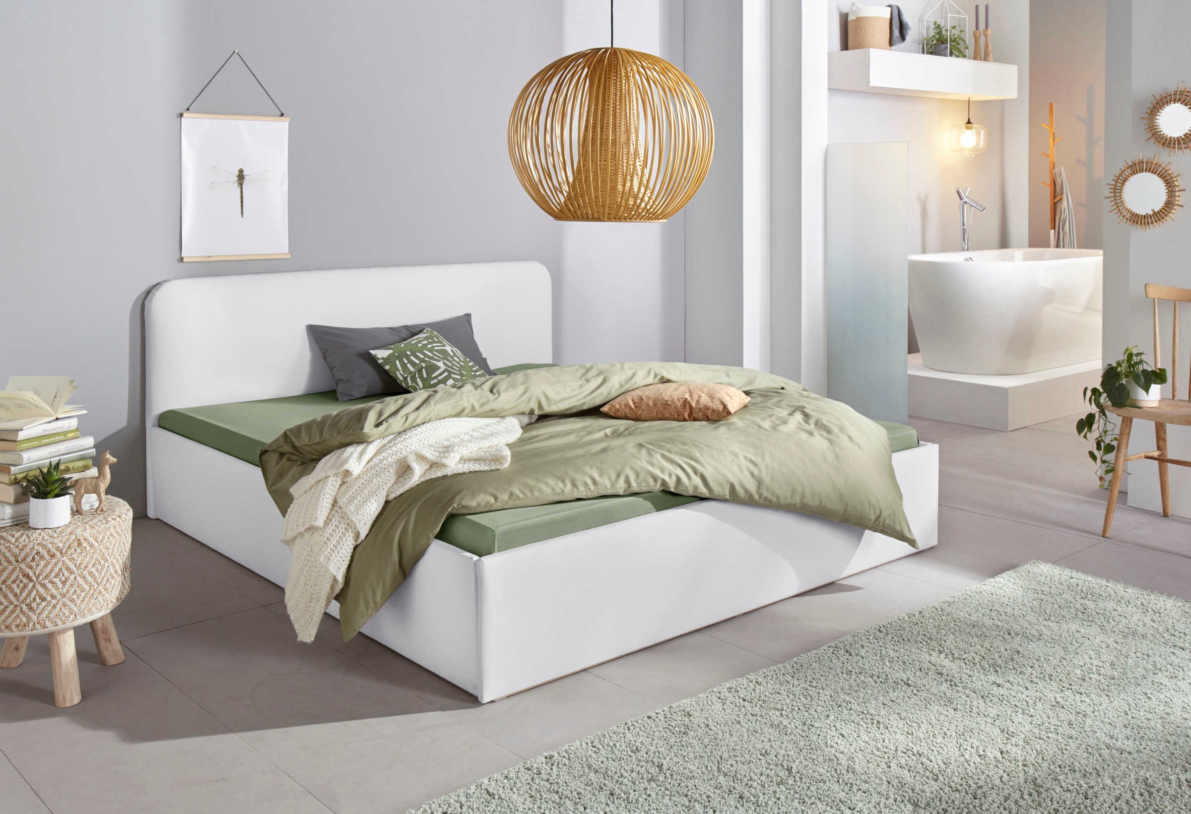 Westfalia Schlafkomfort Polsterbett inkl. Bettkasten bei Ausführung mit Mat günstig online kaufen