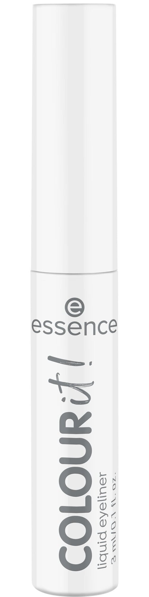 Essence Eyeliner »COLOUR it! liquid eyeliner«, (Set, 3 tlg.), Präzise Pinselspitze für müheloses Zeichnen definierter Linien.