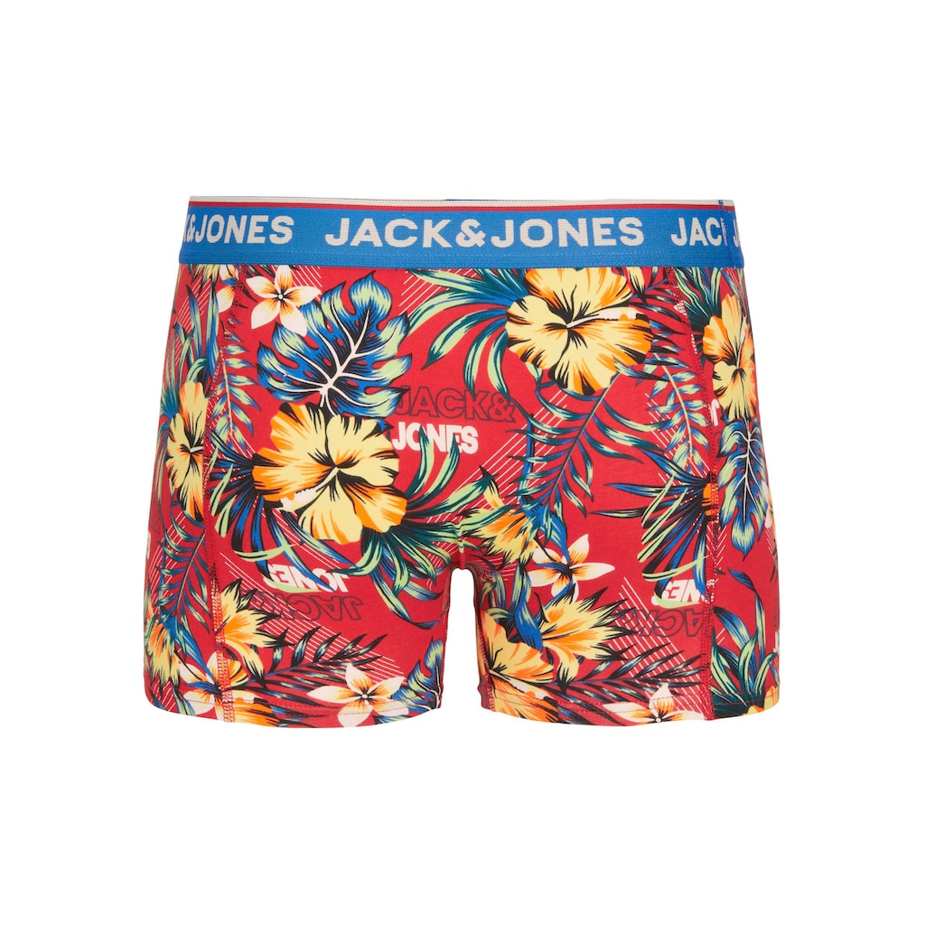 Jack & Jones Boxershorts »JACAZORES TRUNKS 3 PACK«, (Packung, 3 St.)