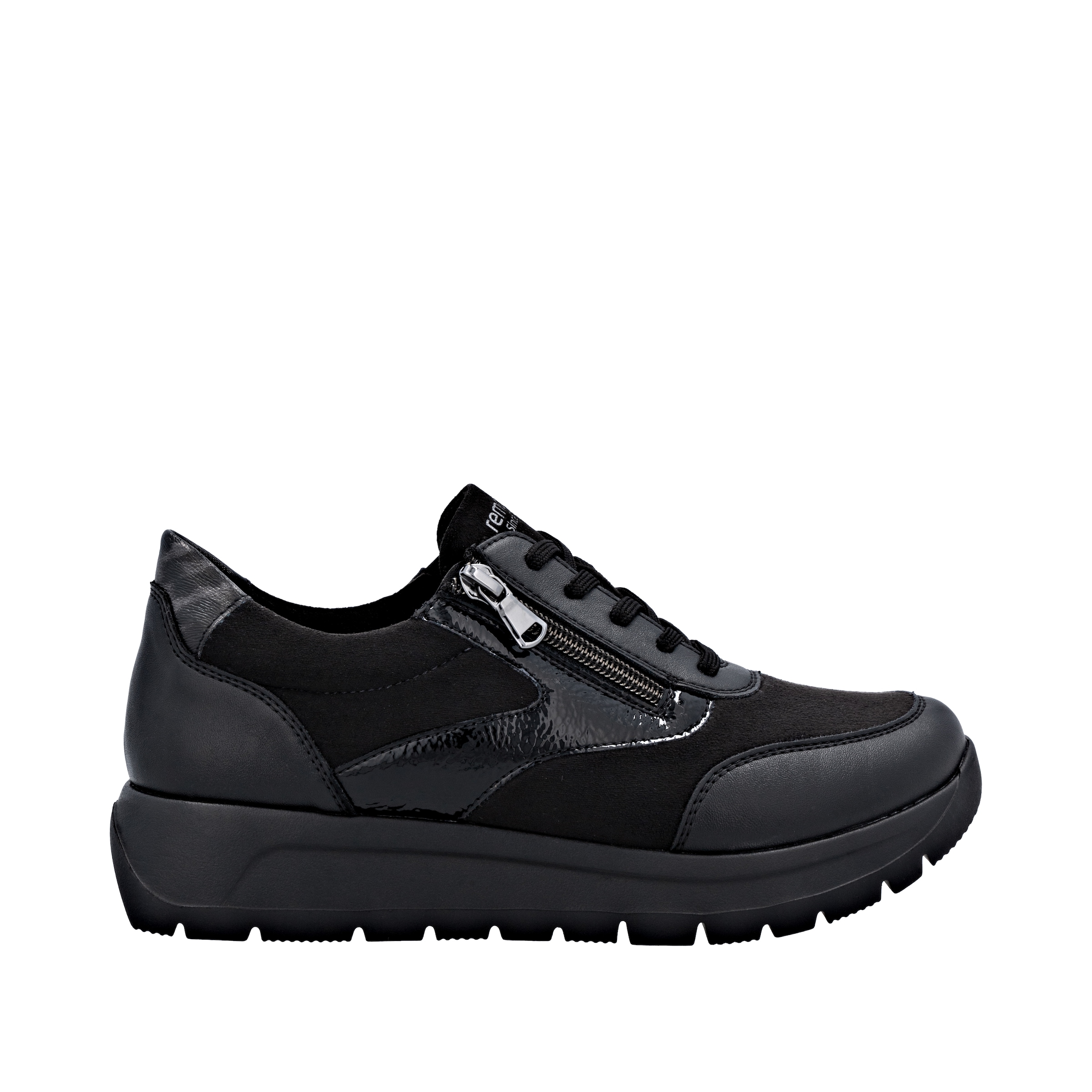 Remonte Plateausneaker  Schnürschuh, Halbschuh, Freizeitsneaker mit gepolstertem Schaftrand