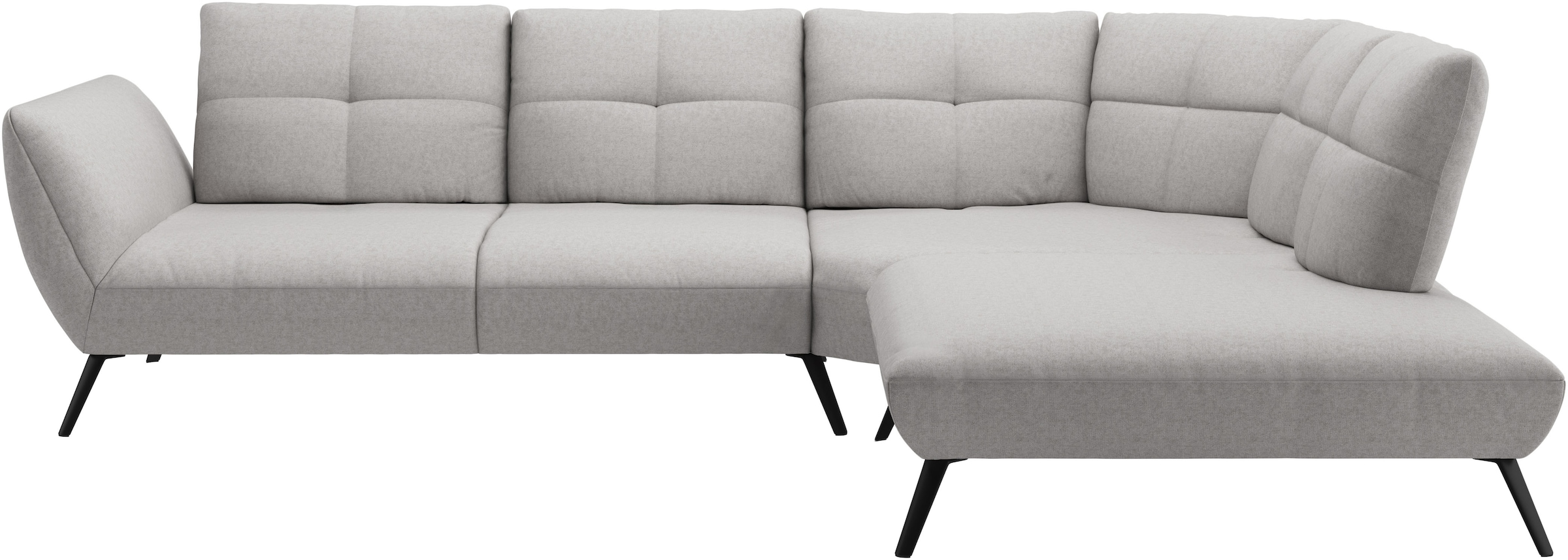 OTTO home Ecksofa »Mikado L-Form« inkl. Sitztiefenverstellung und Armteilverstellung