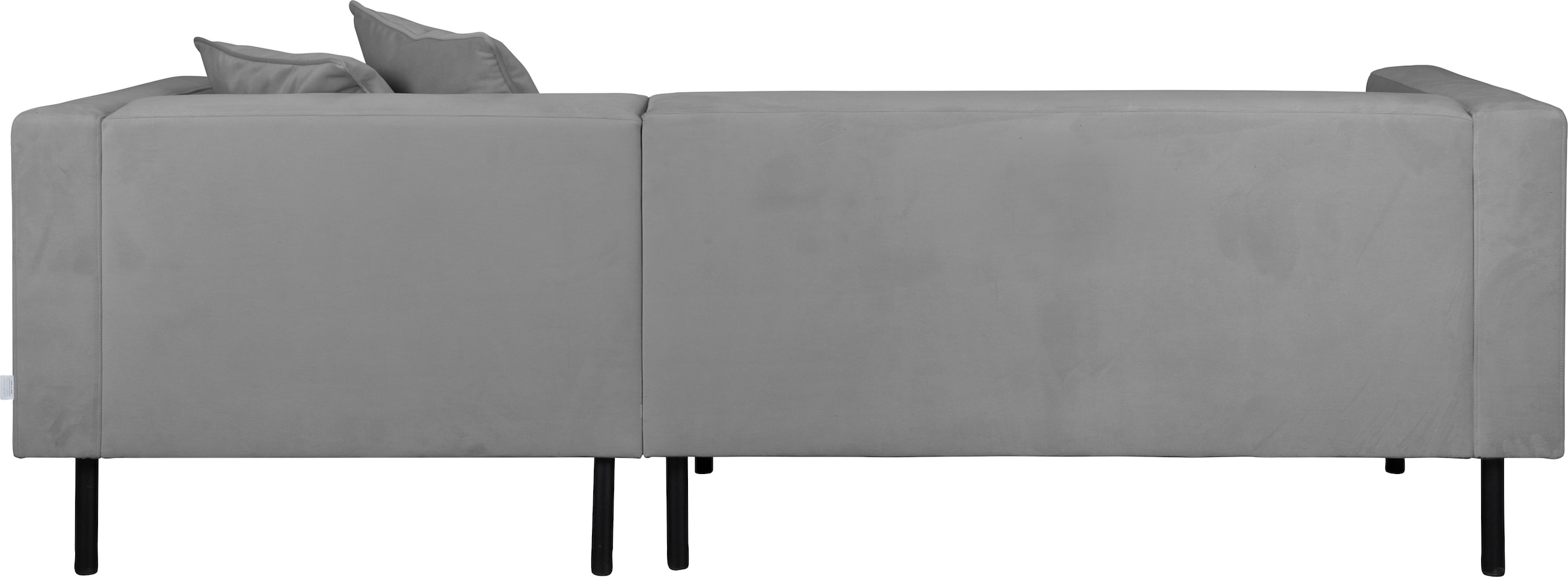 Guido Maria Kretschmer Home&Living Ecksofa »Lillibeth L-Form Designsofa, Maße B/T/H: 240/173/83 cm«, Zierkissen als Wendekissen, in Samtoptik oder Cord