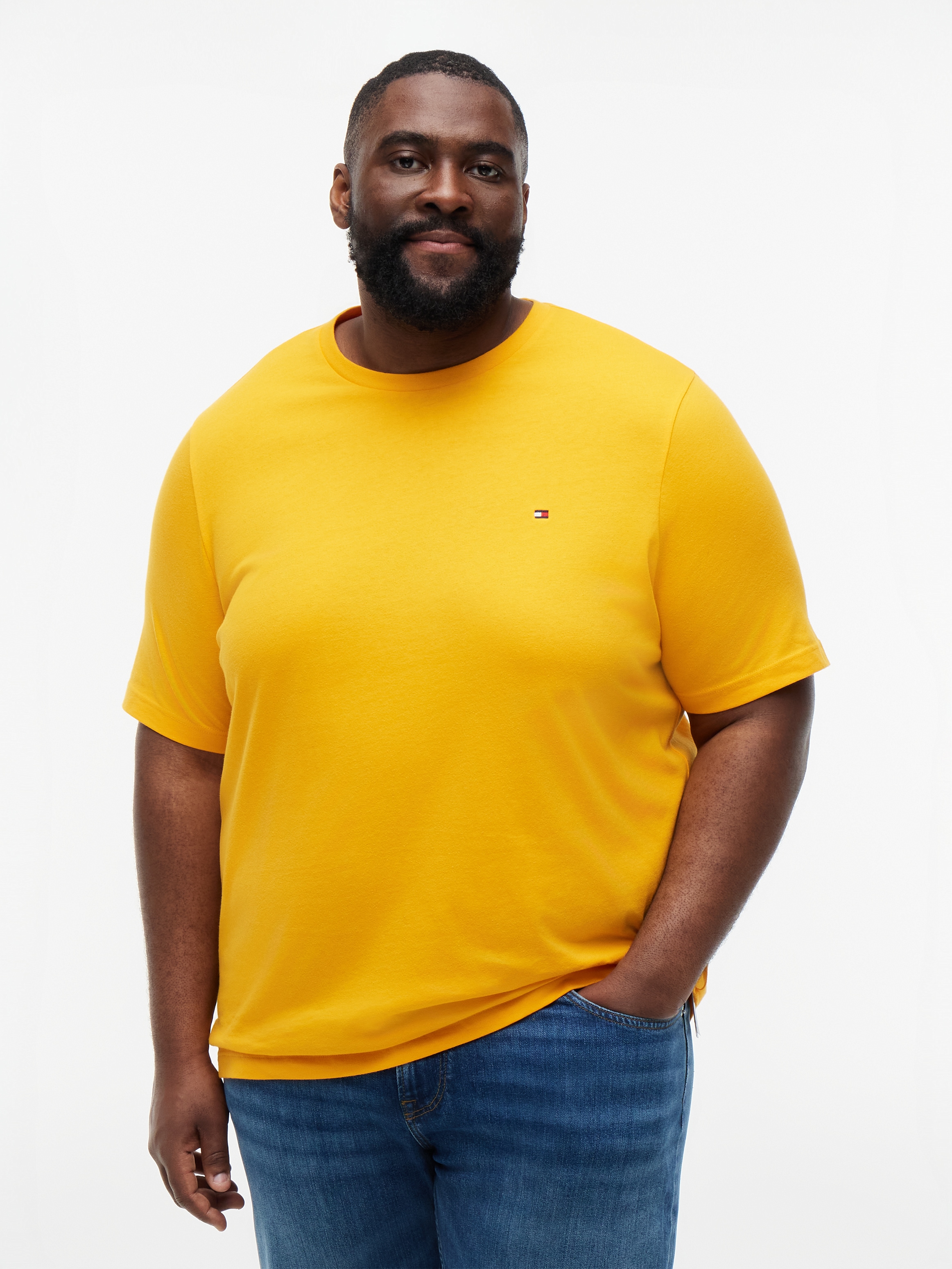 Tommy Hilfiger Big & Tall T-Shirt »BT-ESS SEASONAL REGULAR SOLID« Große Größen