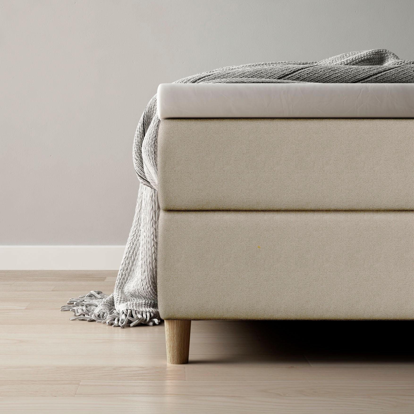 5. Bild von Schlaraffia Boxspringbett »Fidelio«, inkl GELTEX® Next Topper, Holzfuß in Eiche