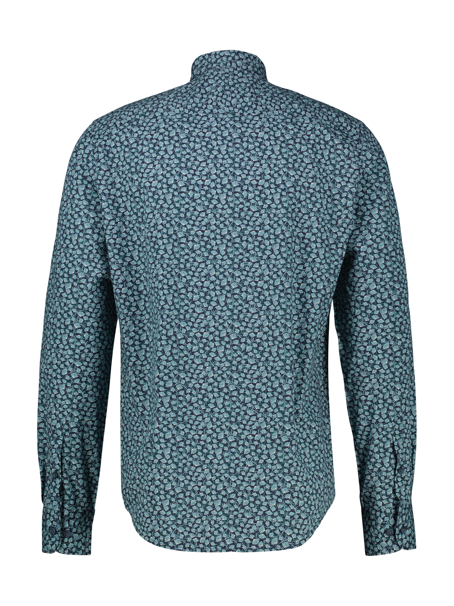 LERROS Langarmhemd mit Allover-Minimal-Print