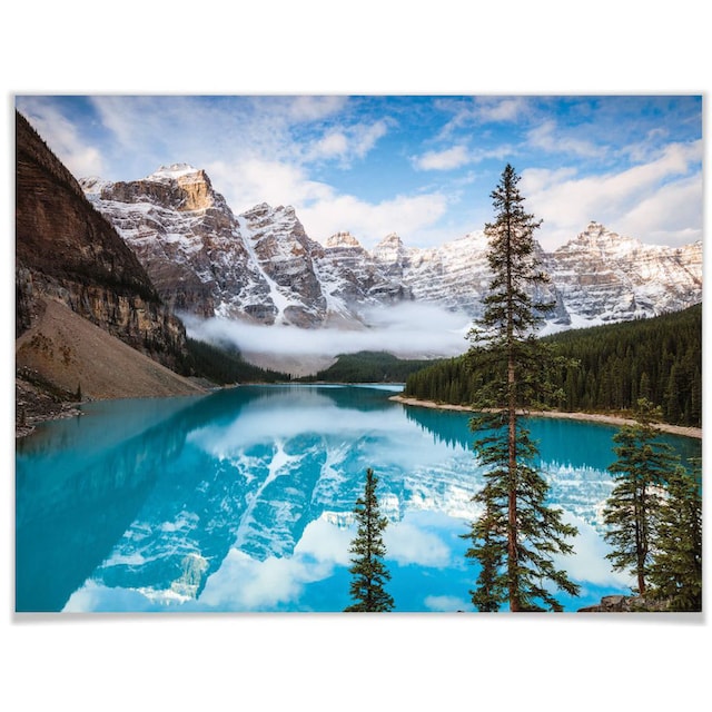 Wall-Art Poster »Banff Nationalpark Kanada«, Kanada, (1 St.), Poster,  Wandbild, Bild, Wandposter auf Rechnung kaufen