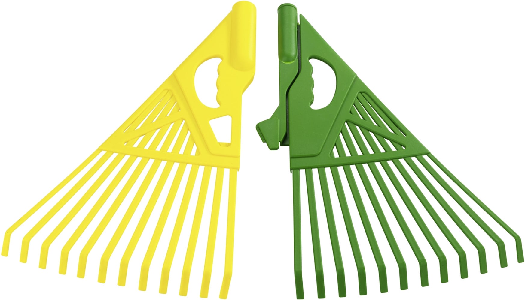 Maximex Rechen »Laubrechen 3in1« mit Teleskopstiel, extra breite Aufnahmefläche, beidhändig nutzbar