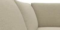 FLEXLUX Ecksofa »Fiore, super Sitzkomfort durch Kaltschaum im Sitz, L-Form«, schmale Armlehnen, Füße Alu+schwarz