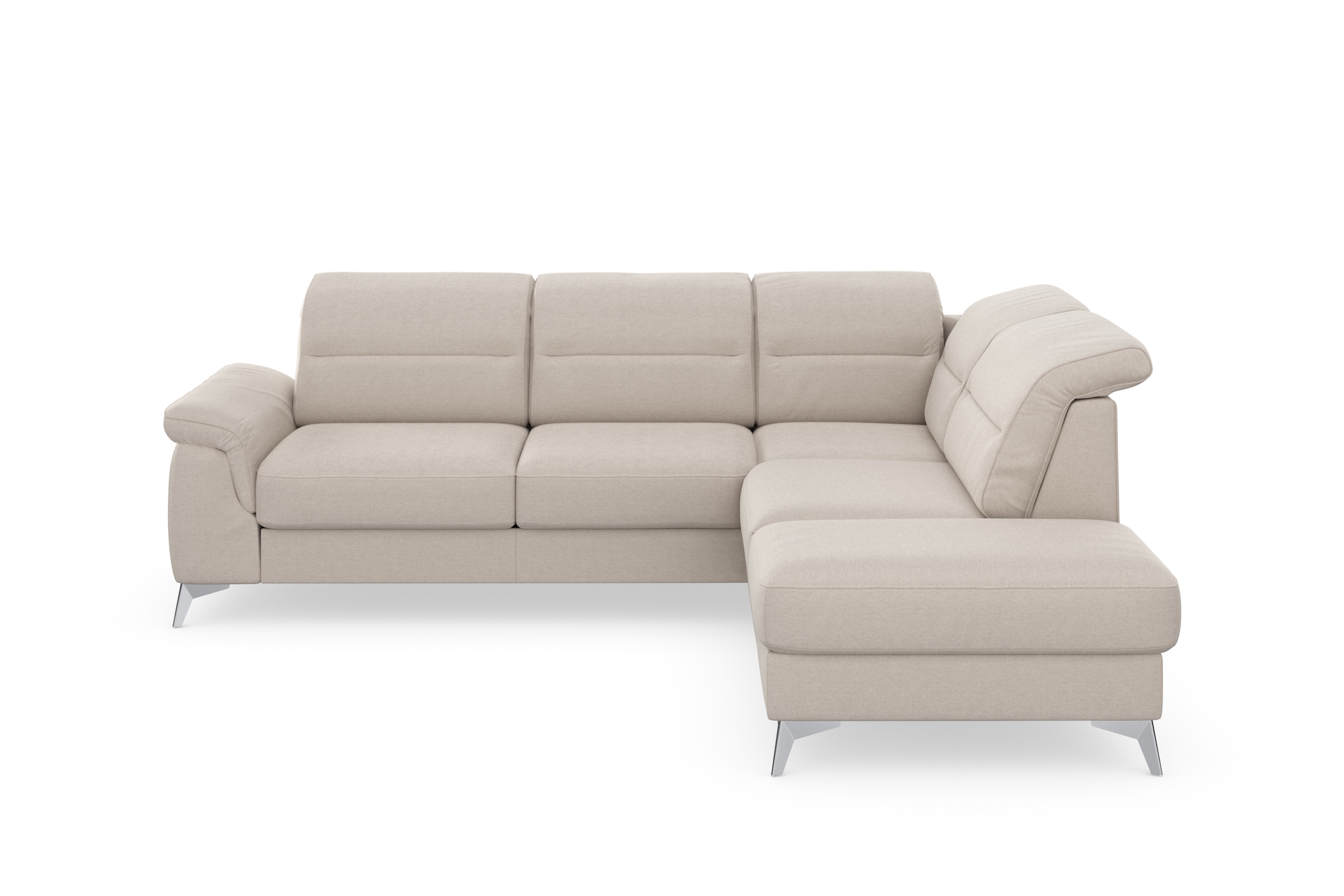 sit&more Ecksofa "Sinatra L-Form", mit Ottomane, optional mit Kopfteilverst günstig online kaufen