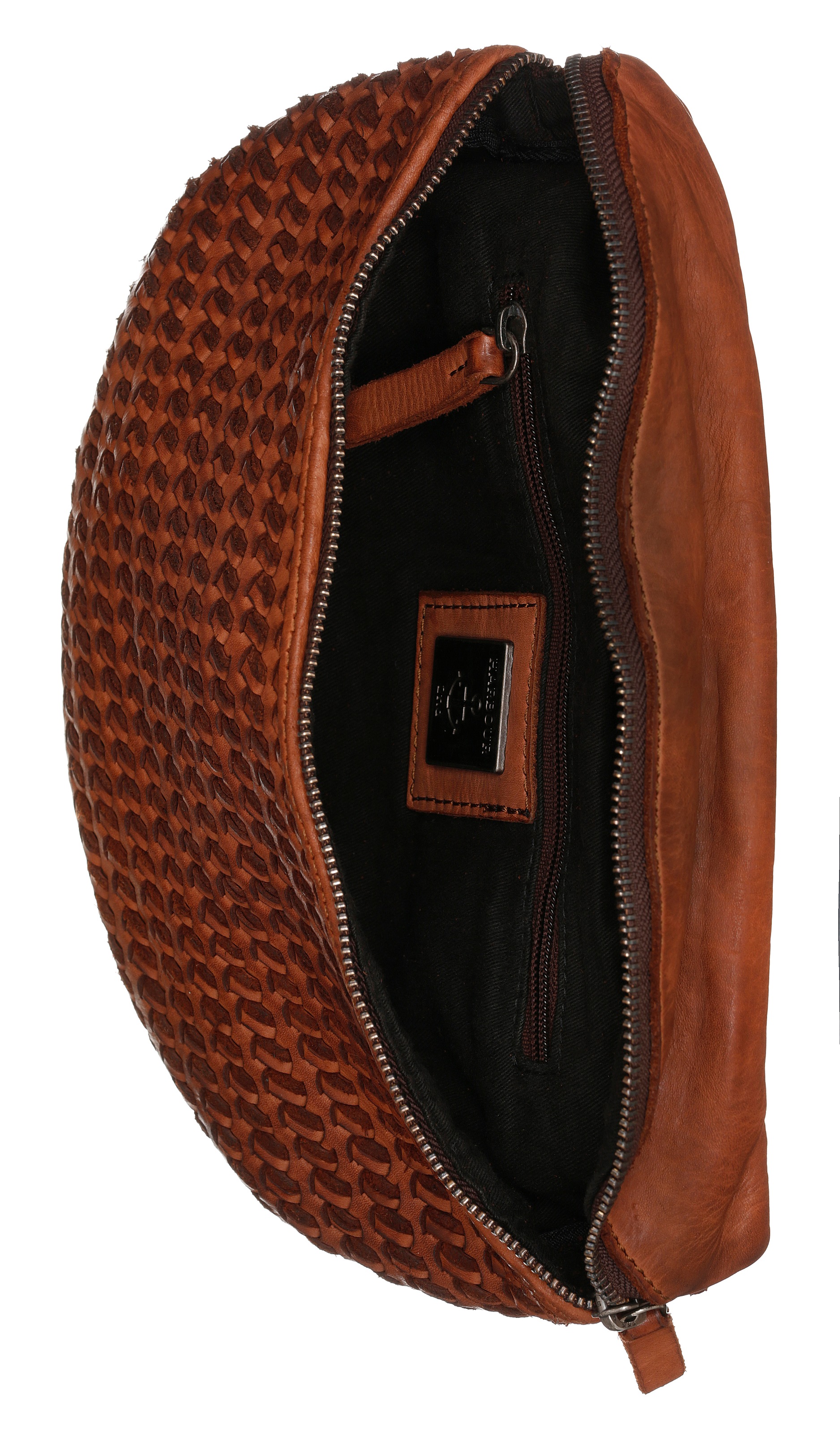 HARBOUR 2nd Bauchtasche, Umhängetasche Tasche Damen mit modischer Flecht-Optik