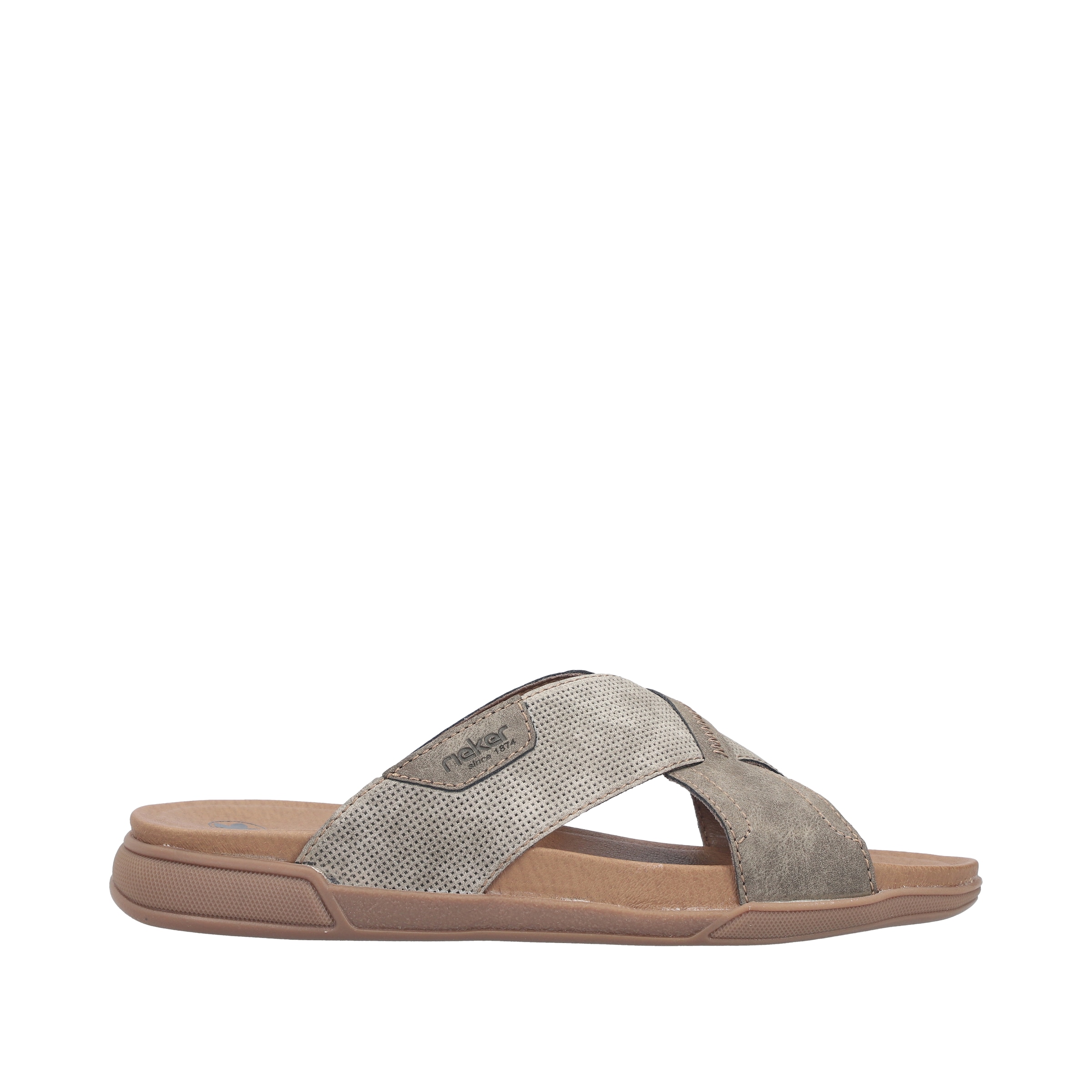 Rieker Pantolette  Sommerschuh, Hausschuh, Urlaubsschuh in bequemer Form