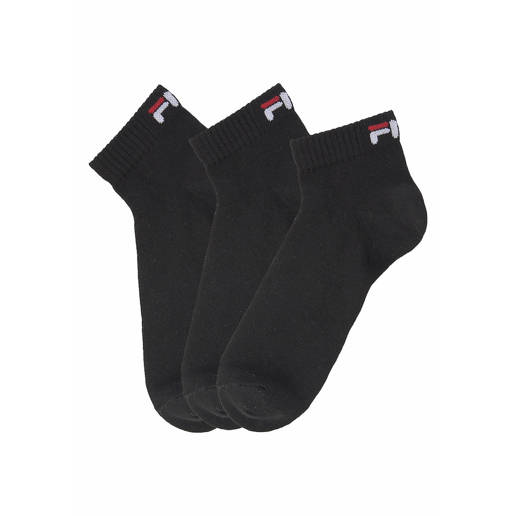 Fila Kurzsocken, (3 Paar)