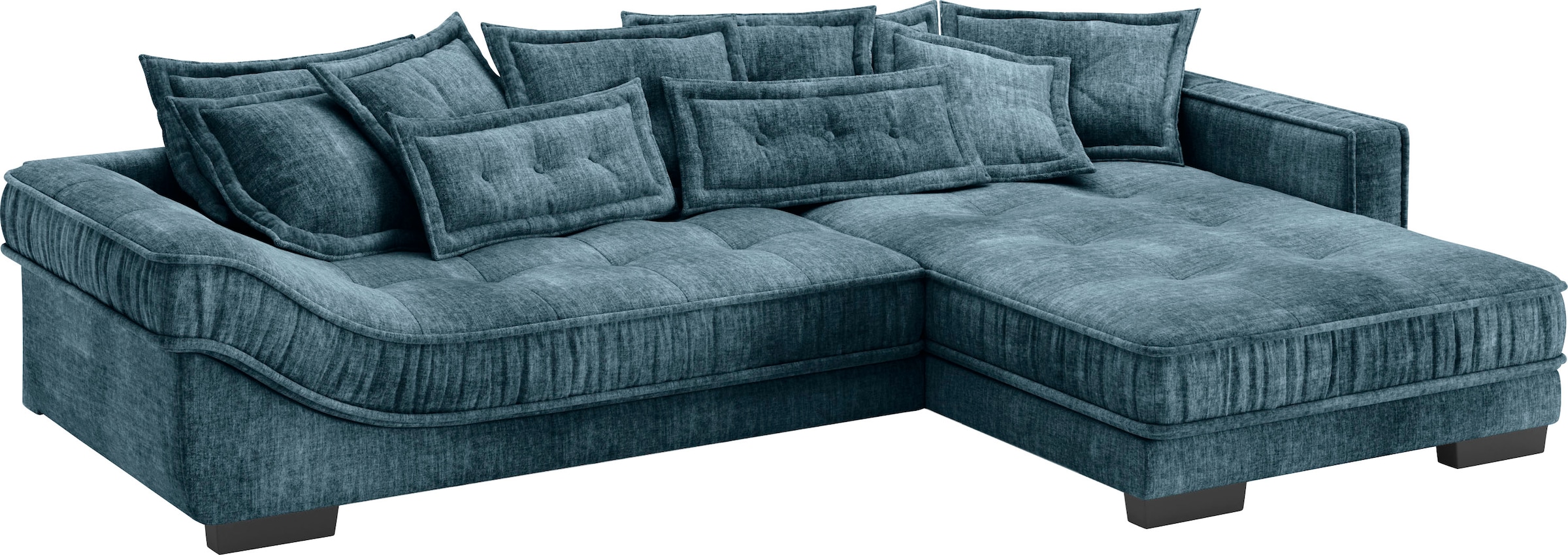 Mr. Couch Ecksofa »Diwan II, L-Form«, Wahlweise mit Kaltschaumpolsterung bis 140 kg belastbar