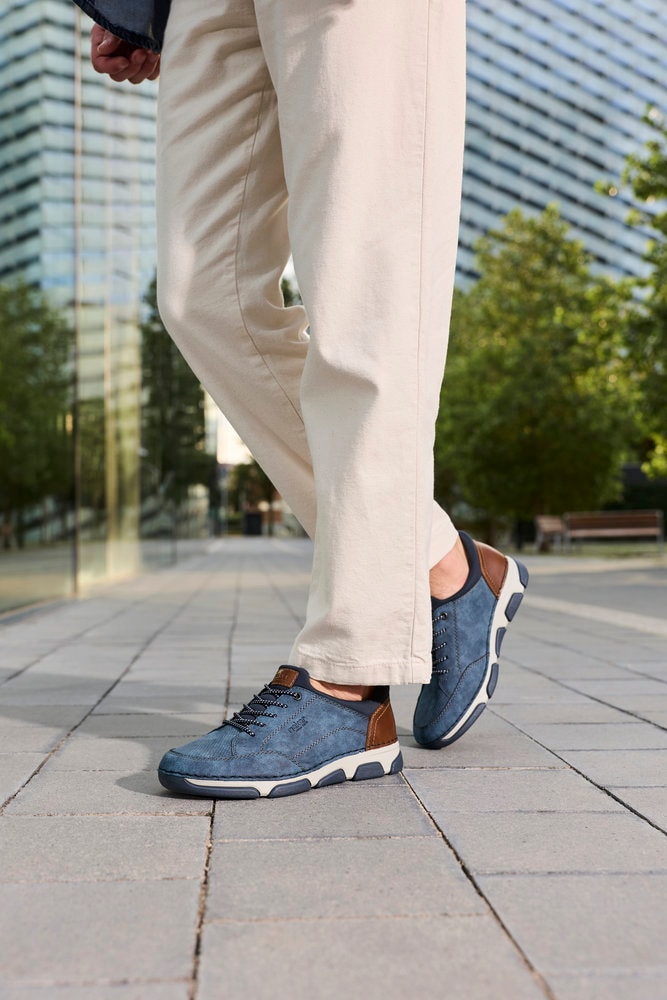 Rieker Slip-On Sneaker  Slipper, Schlupfschuh, Halbschuh, Freizeitsneaker mit Gummizug