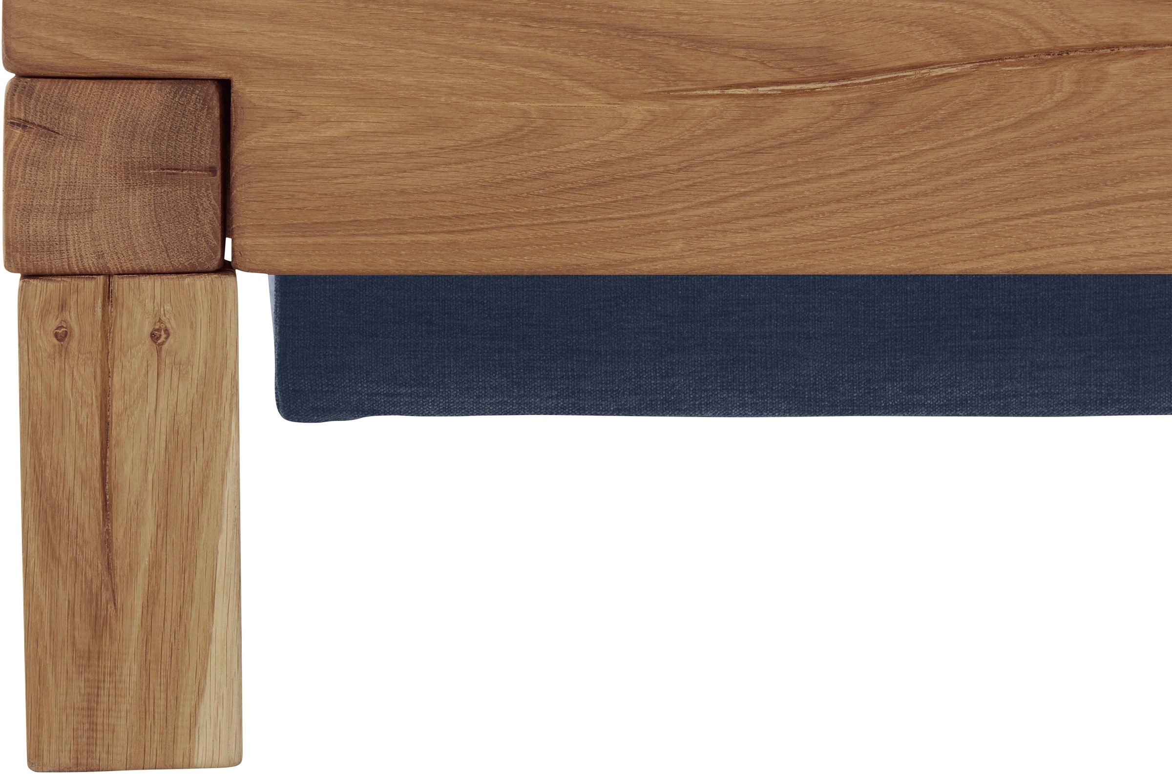 Home affaire Boxspringbett »Villads«, Liegefläche: 160/200 cm aus Balkeneiche, Inside-Boxspring-Unterbau