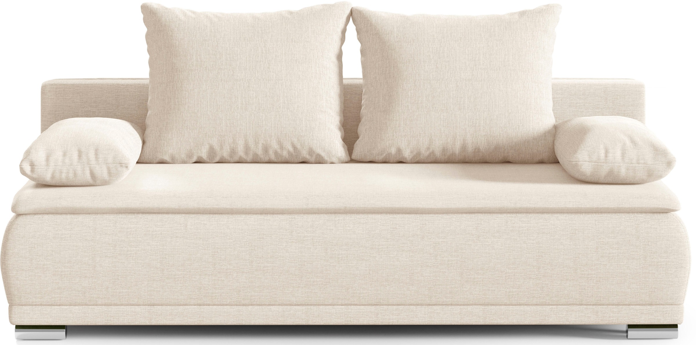 WERK2 Schlafsofa »Biggi, komfortabel und elegant, Breite 206cm,«, 2-Sitzer günstig online kaufen