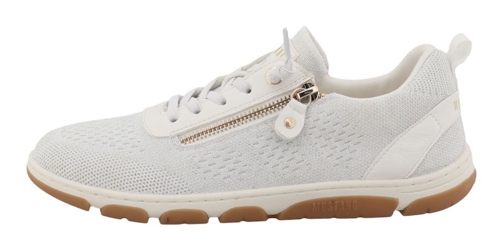 Mustang Shoes Slip-On Sneaker »Sue«  Slipper, Freizeitschuh, Halbschuh mit elastischen Schnürsenkeln