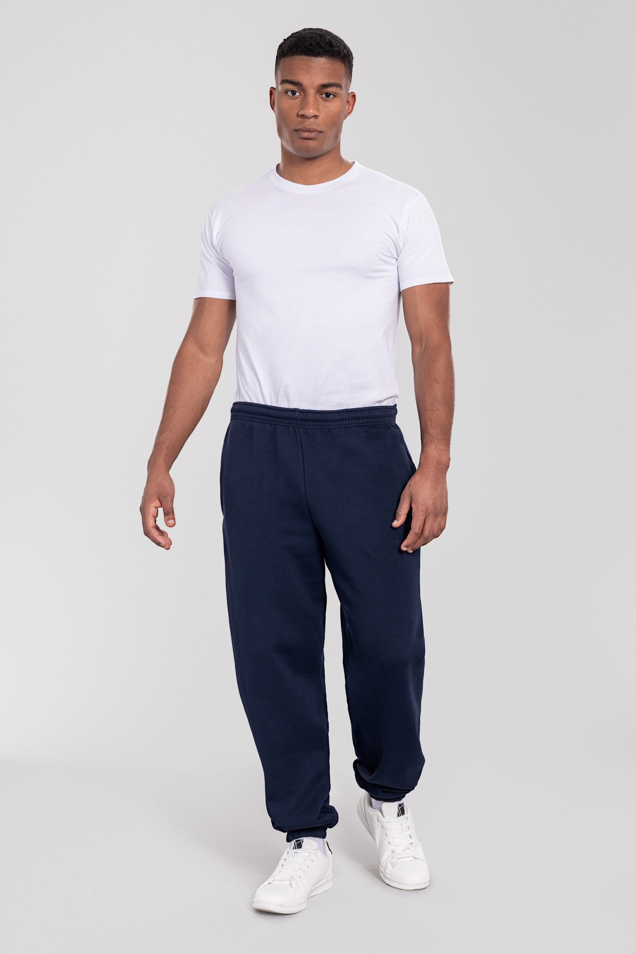 Fruit of the Loom Jogginghose »Iconic Premium Jog Pants Cuff«  melierte Optik, mit Eingrifftaschen, für Jugendliche und Erwachsene