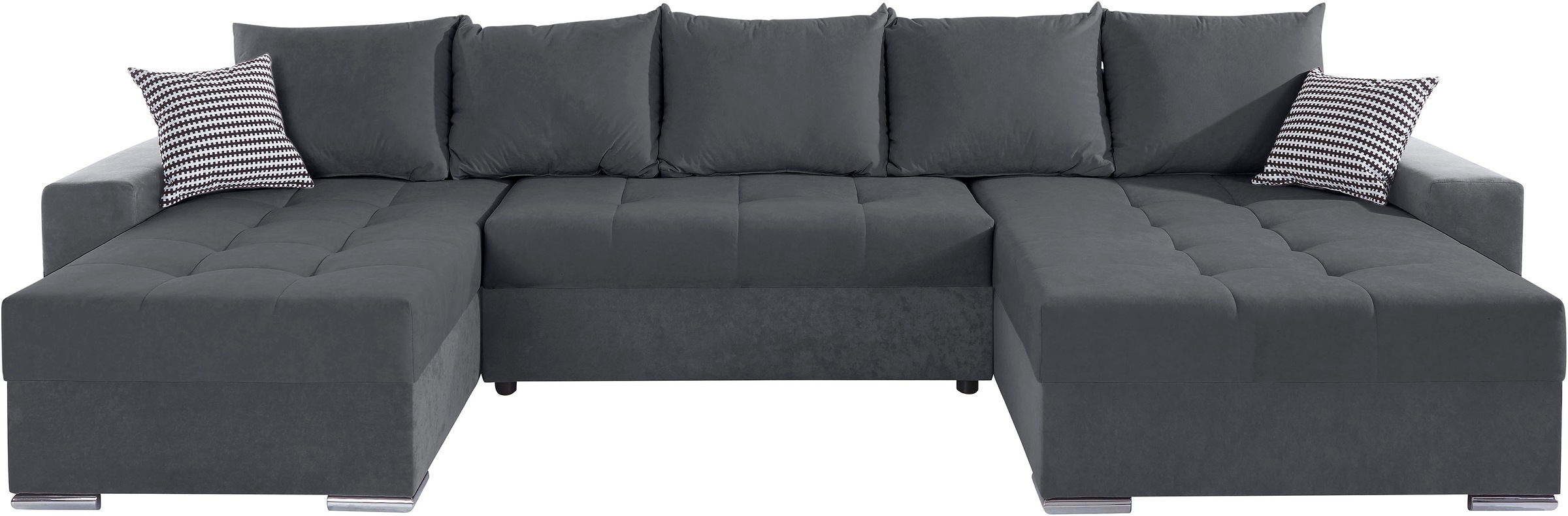COLLECTION AB Wohnlandschaft »Josy XXL U-Form, B: 333 cm, mit 2 Recamieren günstig online kaufen